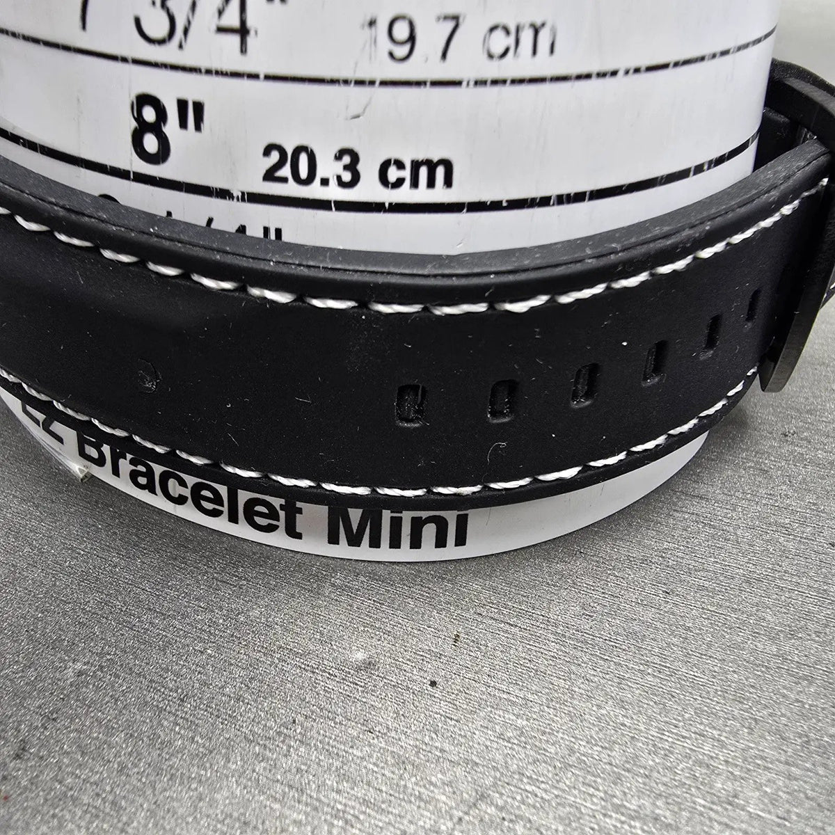 Humvee Watch Men 43mm Cream Dial Black Daydate Round HF19New Battery10