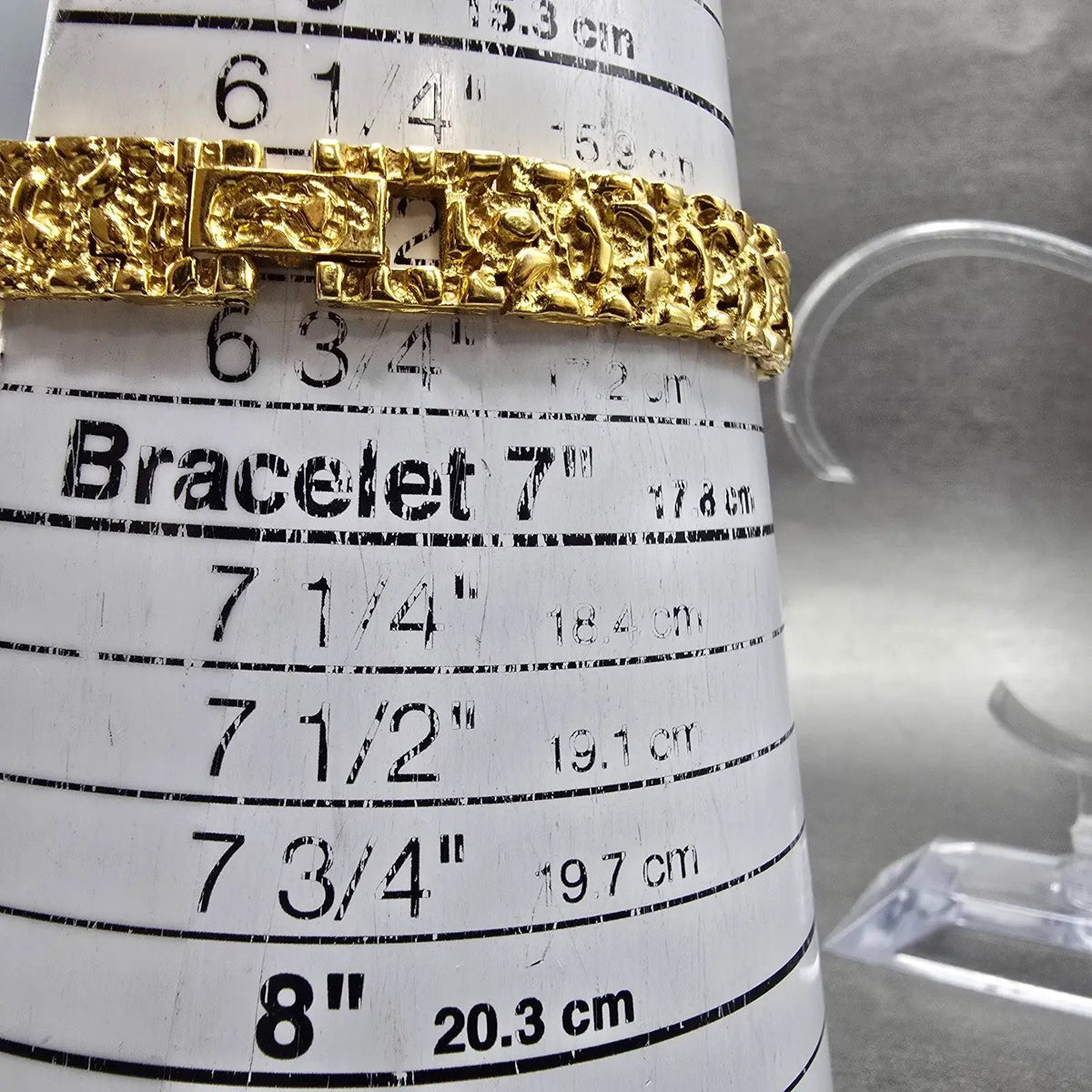 Gruen Watch Women 24mm Gold Dial Gold Nugget Case Tone New Battery VTG10
