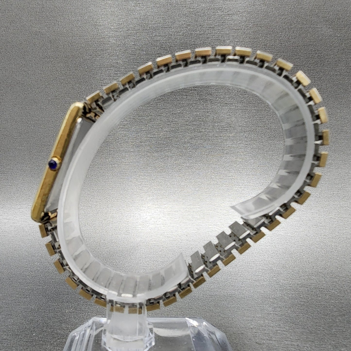 Seiko Watch Men 25mm Champagne Dial Gold Tone 6020-5059 New Battery