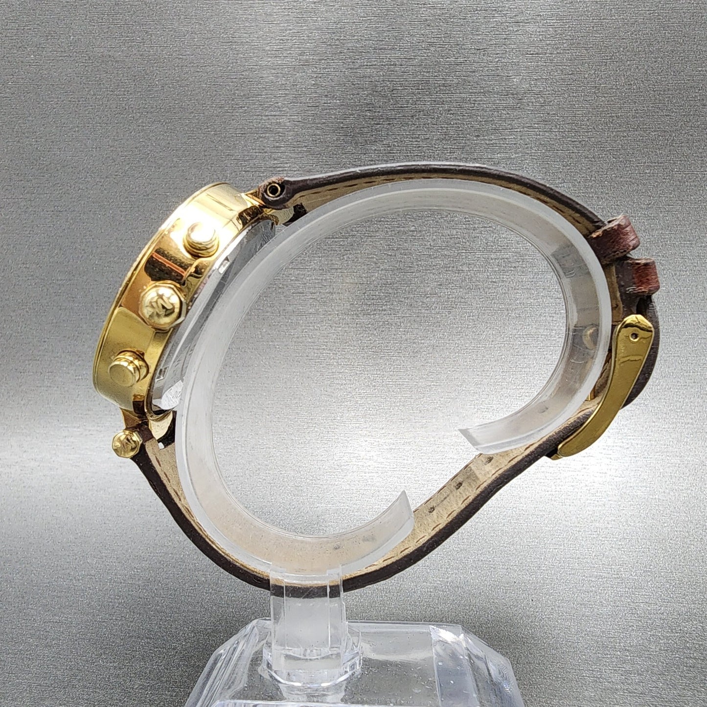Michael Kors Parker Watch Women 39mm Champagne Dial Gold Tone MK2249 New Battery