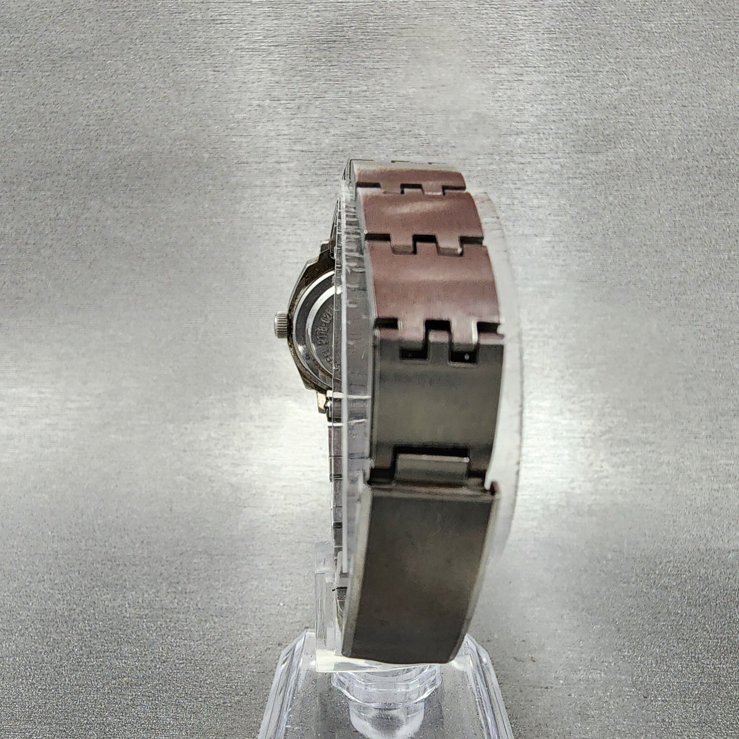 Seiko Chorus Watch Women 25mm Silver Dial Silver Tone Date Manual 2118-0260 Runs