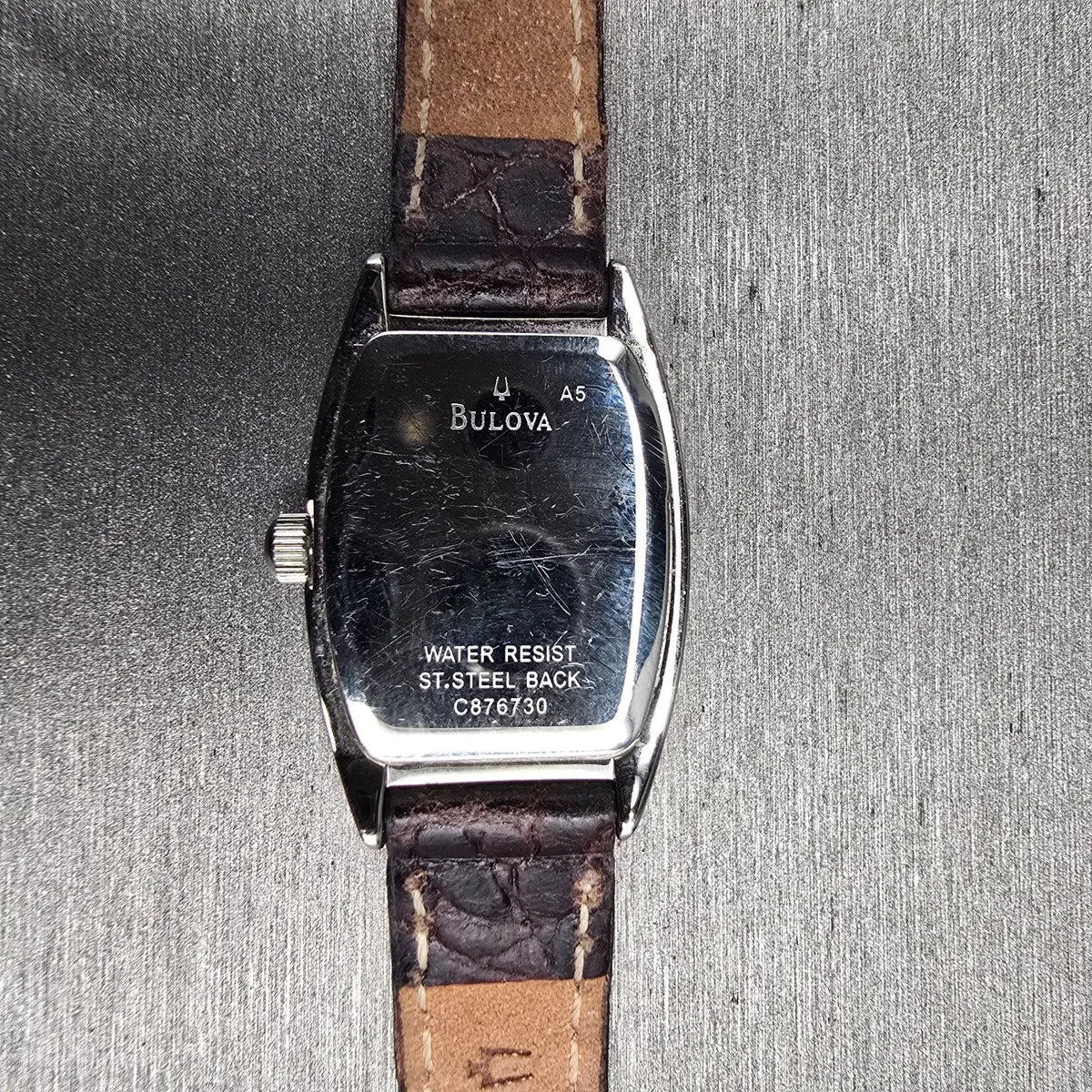 Bulova Watch Women 19mm MOP Dial Silver Tone Tonneau 96T17 New Battery10