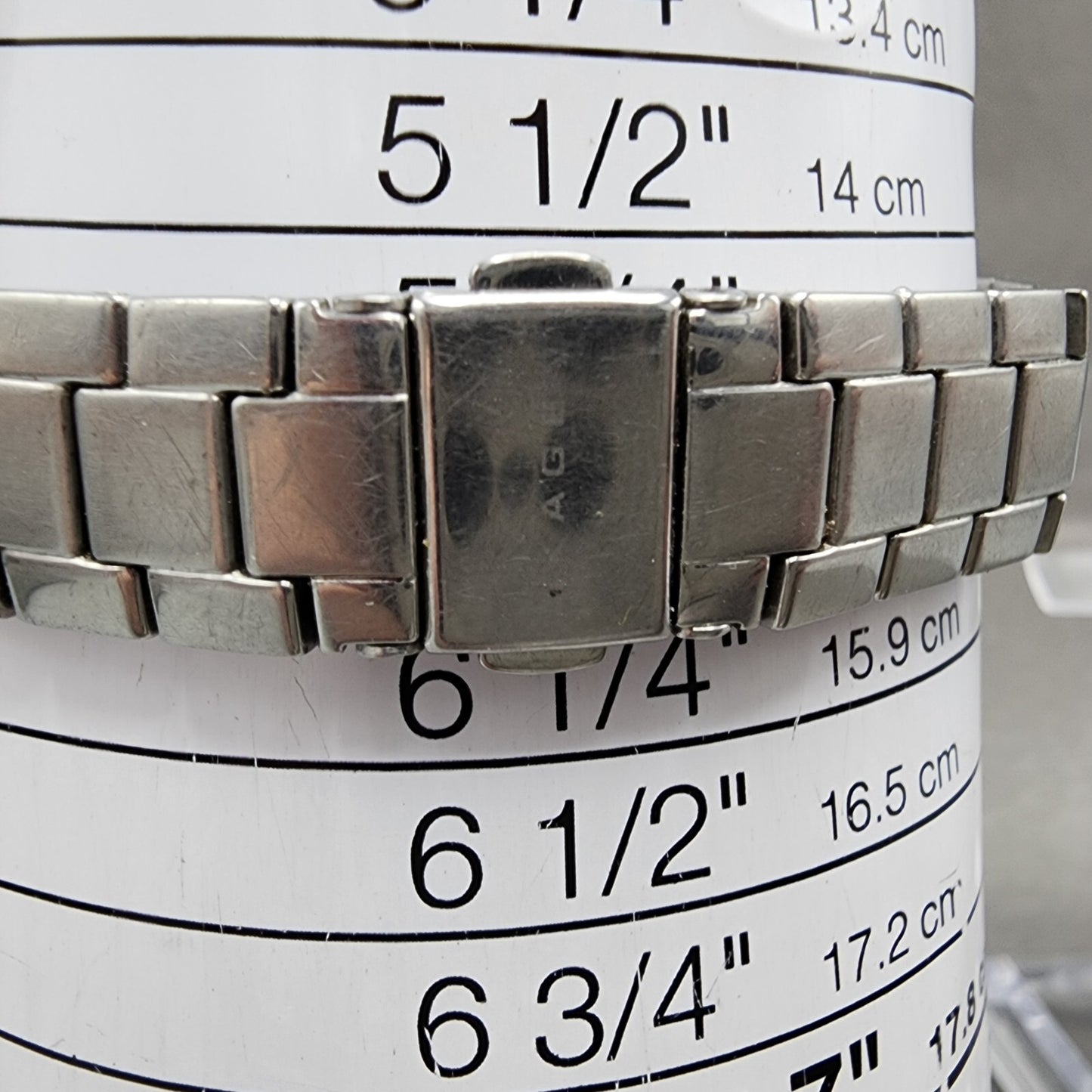 Skagen Steel Watch Women 26mm MOP Dial Silver Tone Rectangle 658SSSX New Batt