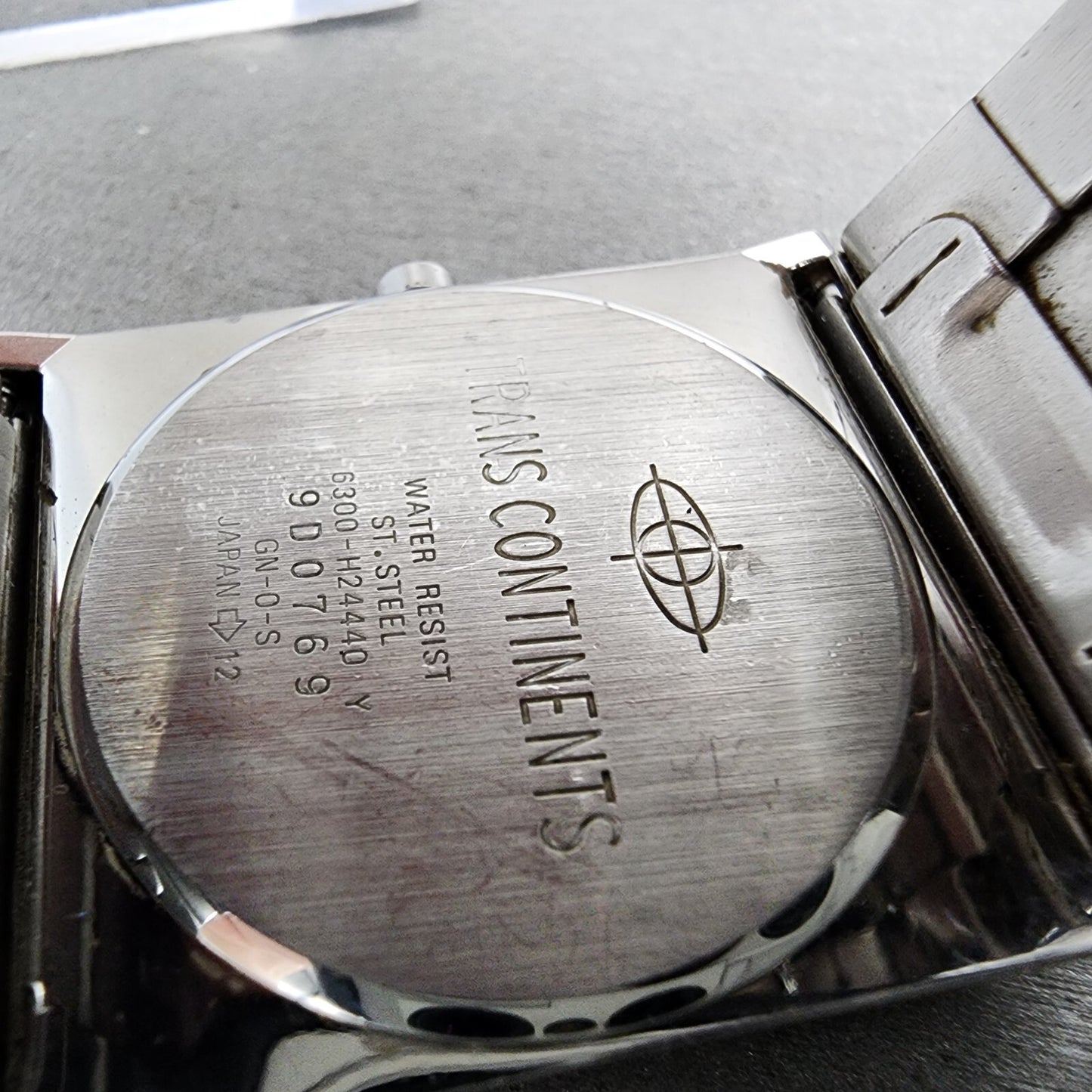 Trans Continents Triple Calendar Moonphase Watch Men 31mm 6300-H24440 PARTS