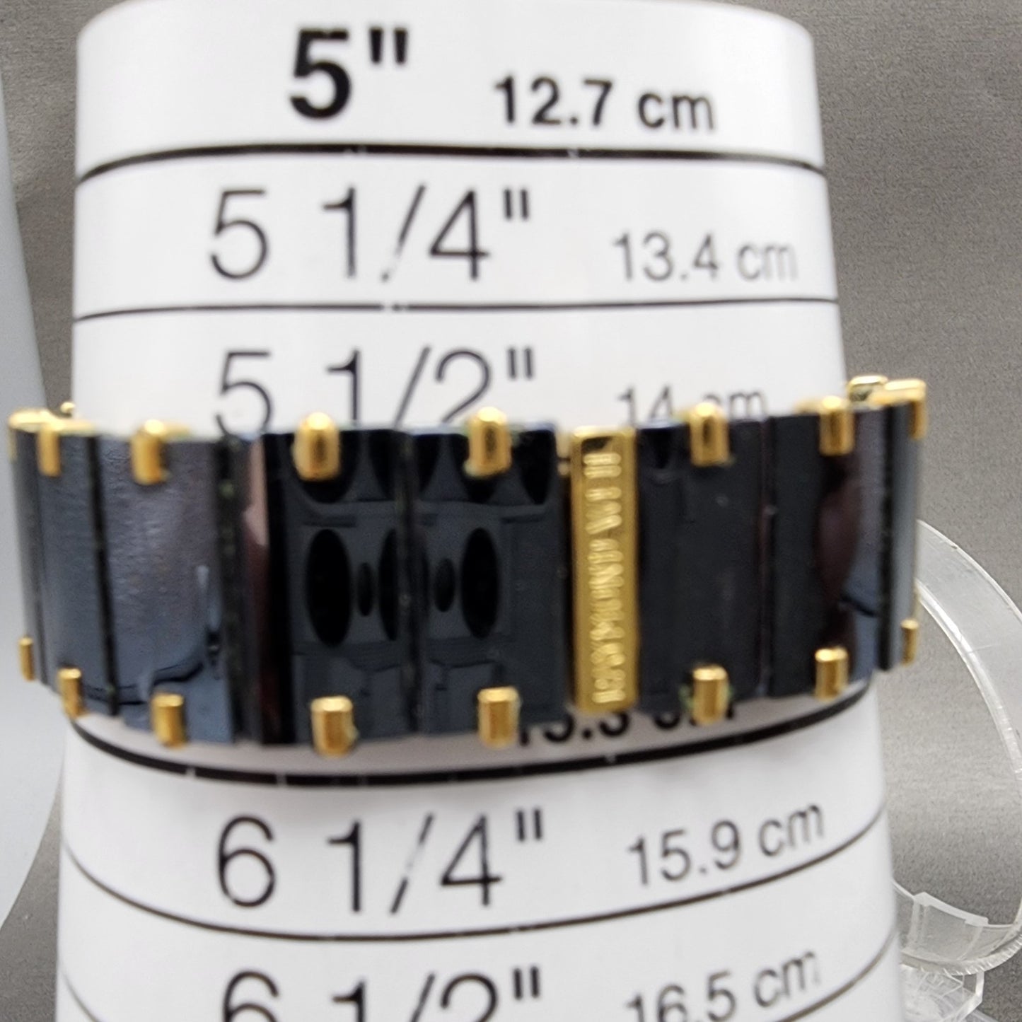 Raymond Weil Coliseum Watch Women 24mm Black Dial Black Gold Round 8084 New Batt10