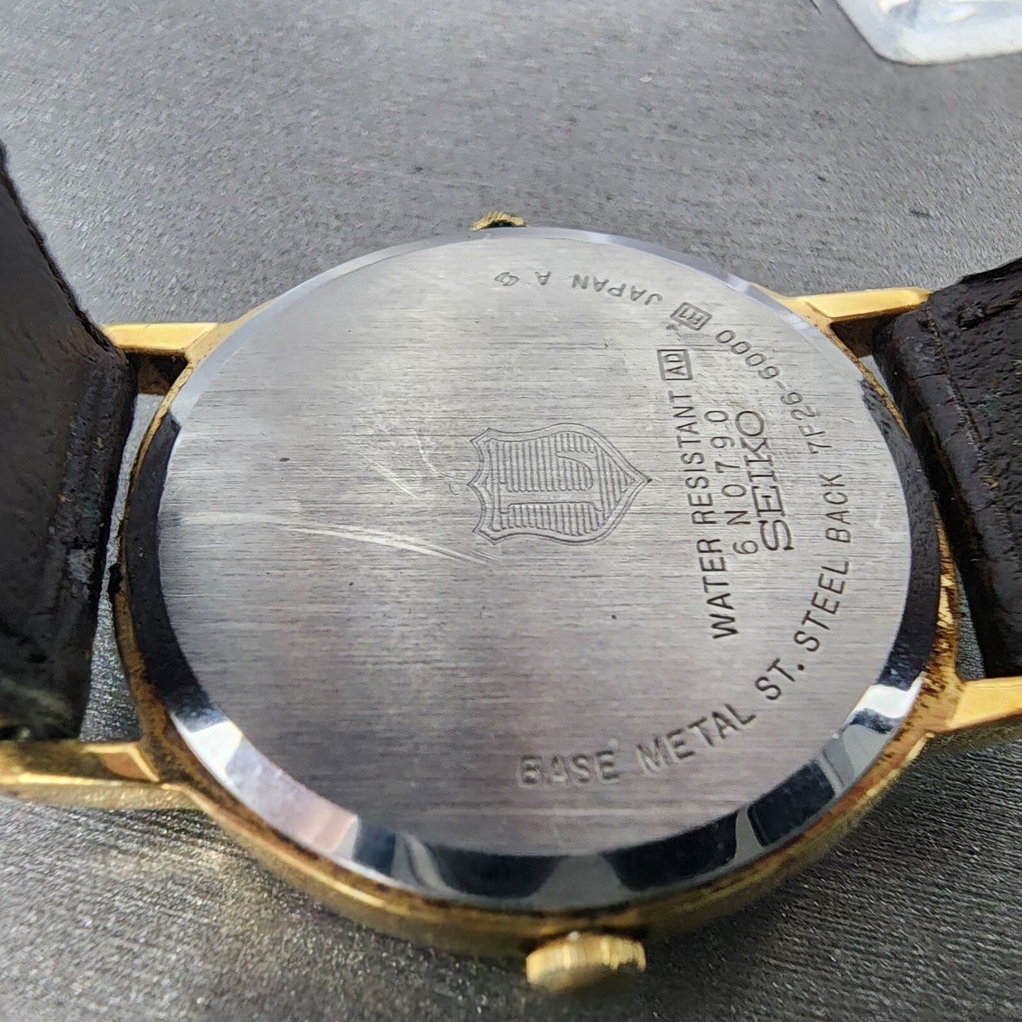 Seiko The League Watch Men 32mm White Dial Gold Tone Daydate Round New Battery
