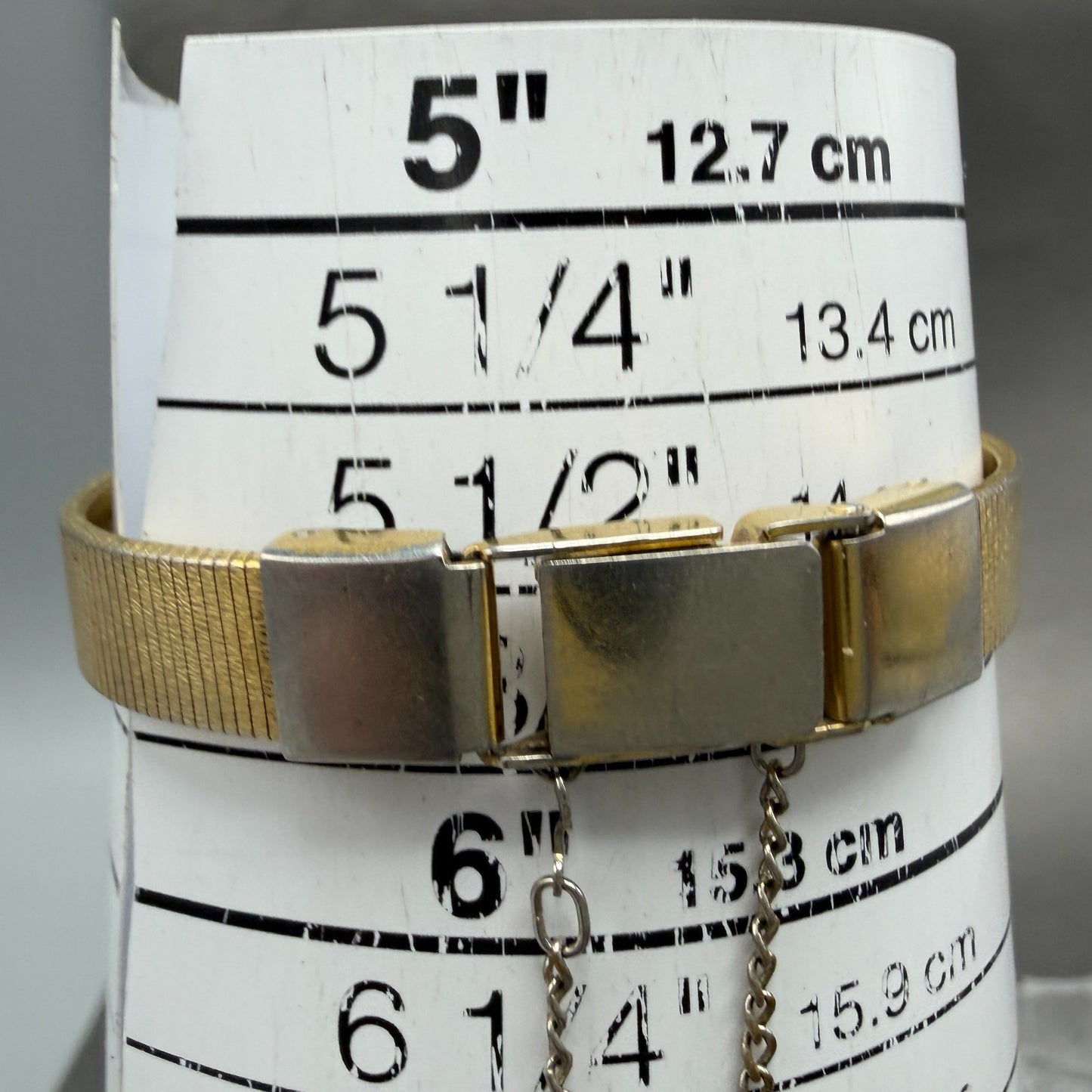 Seiko Watch Women 20mm Champagne Dial Gold Tone Octagon 1421-5619 New Battery10