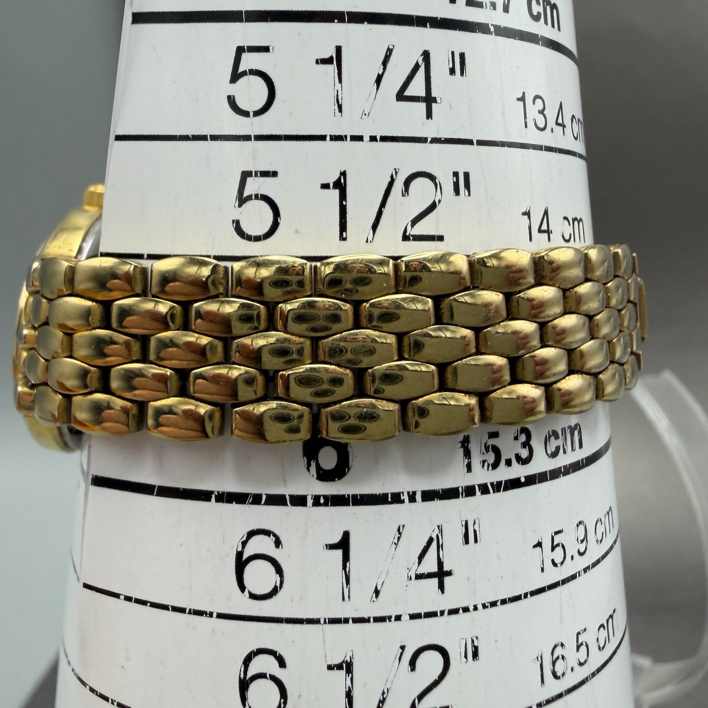 Citizen Watch Women 22mm Black Dial Gold Tone Round 1020-S54554 New Batterygf10