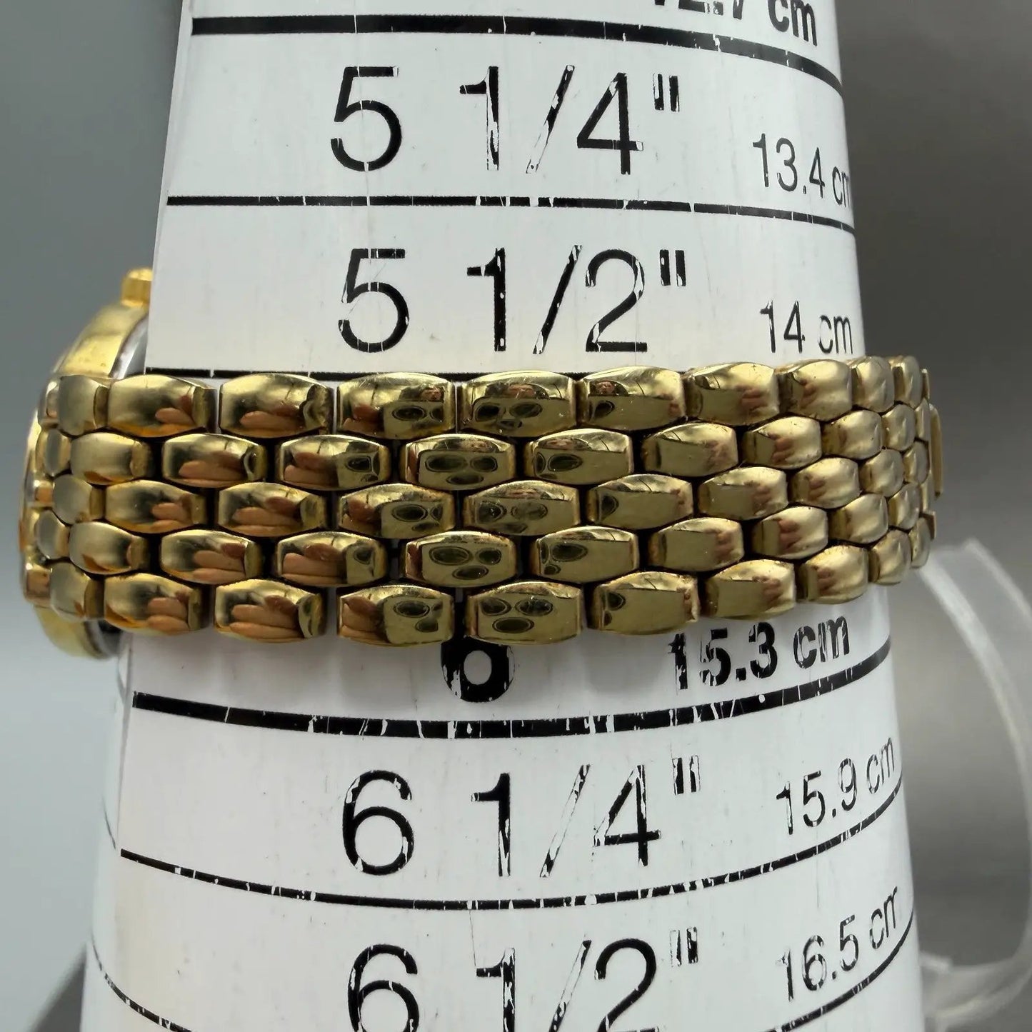 Citizen Watch Women 22mm Black Dial Gold Tone Round 1020-S54554 New Batterygf10