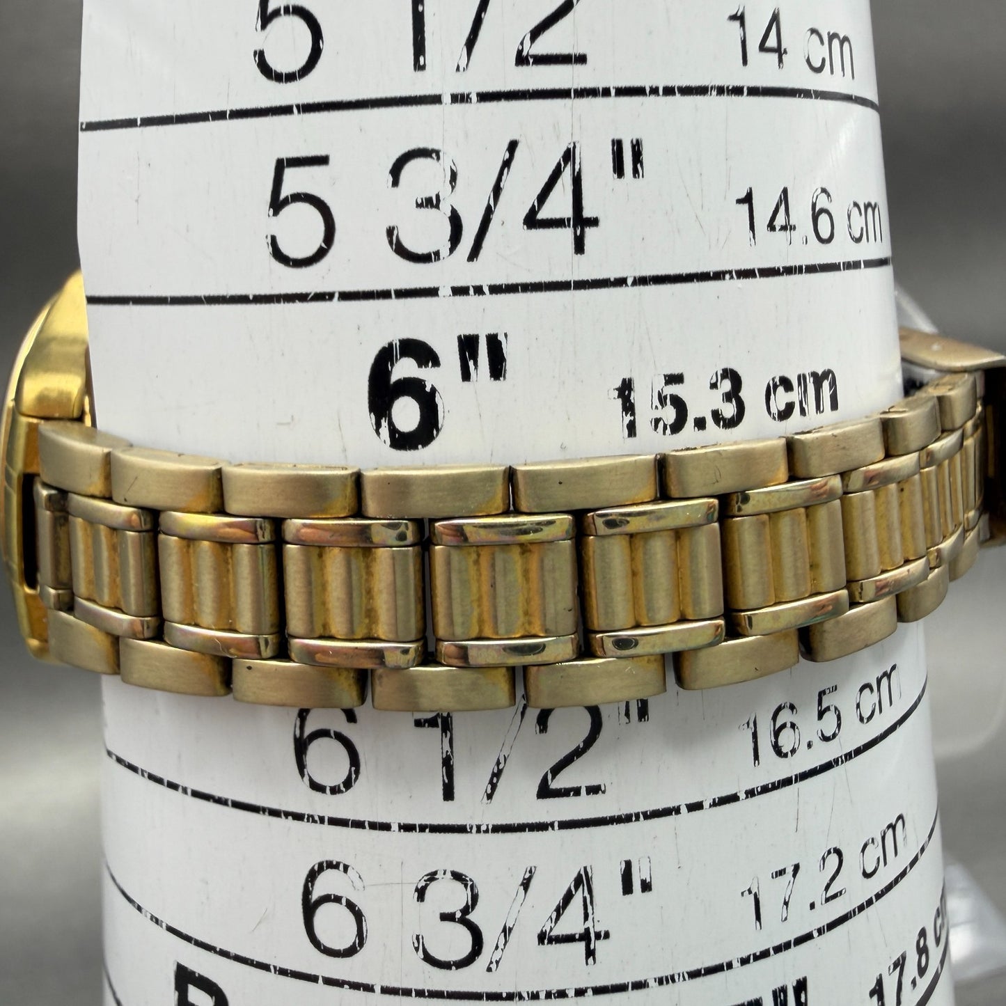 Tissot PR50 Watch Women 24mm Gold Dial Gold Tone Date Round NO CASEBACK PARTS11