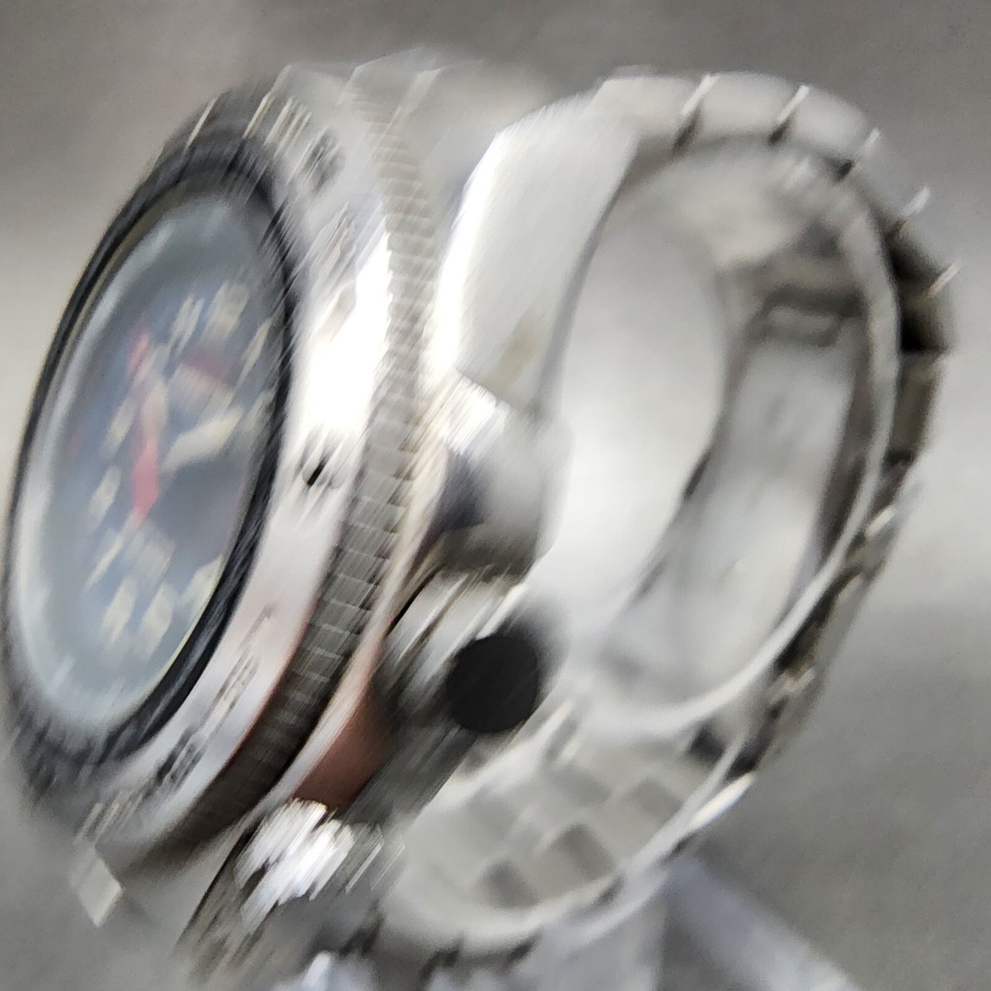 Timex Expedition Watch Men 42mm Black Dial Silver Tone Date New Battery READ!!