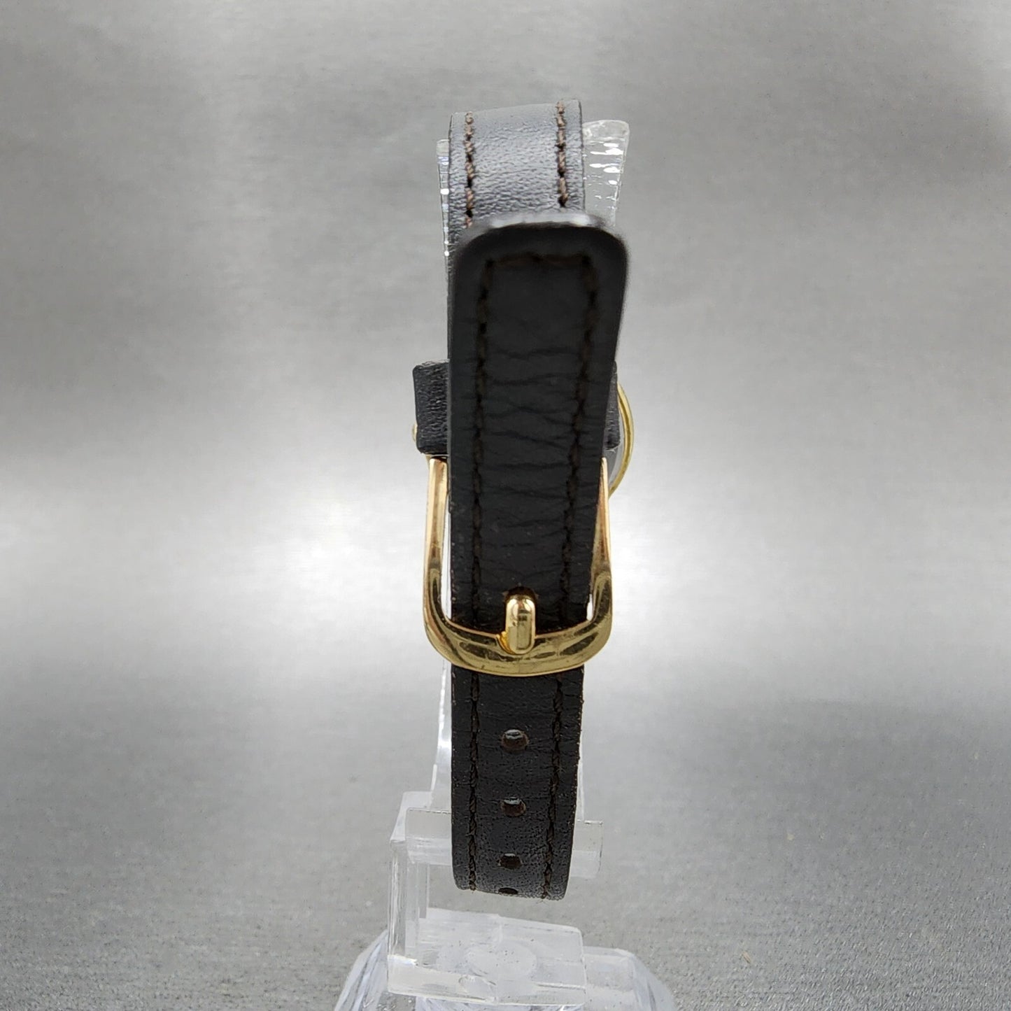 Seiko Spirit Watch Women 23mm Champagne Dial Gold Tone 4n21-0450 New Battery