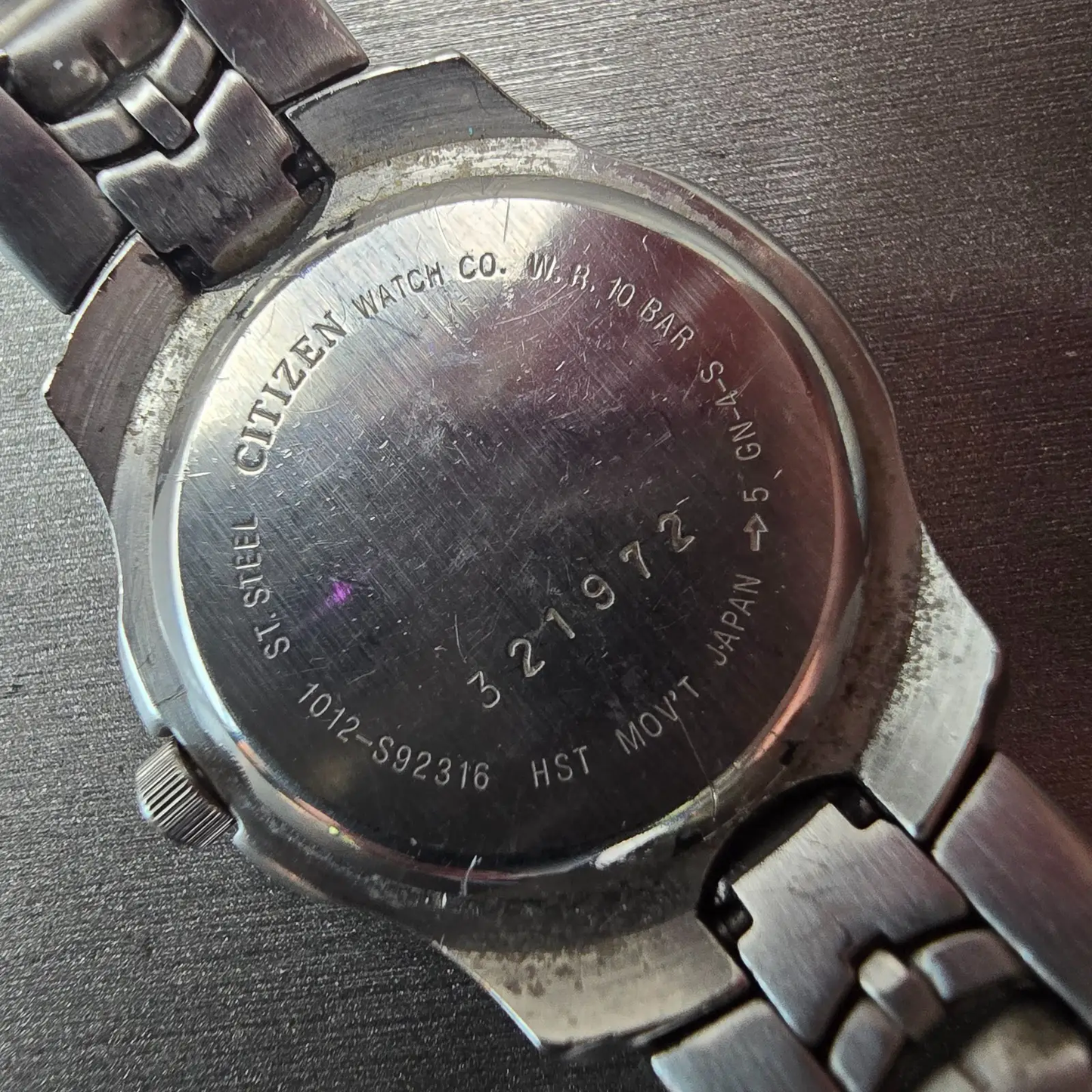 Citizen Watch Women 27mm Blue Dial Silver Tone Date Round 1012-S92316 New Batt10