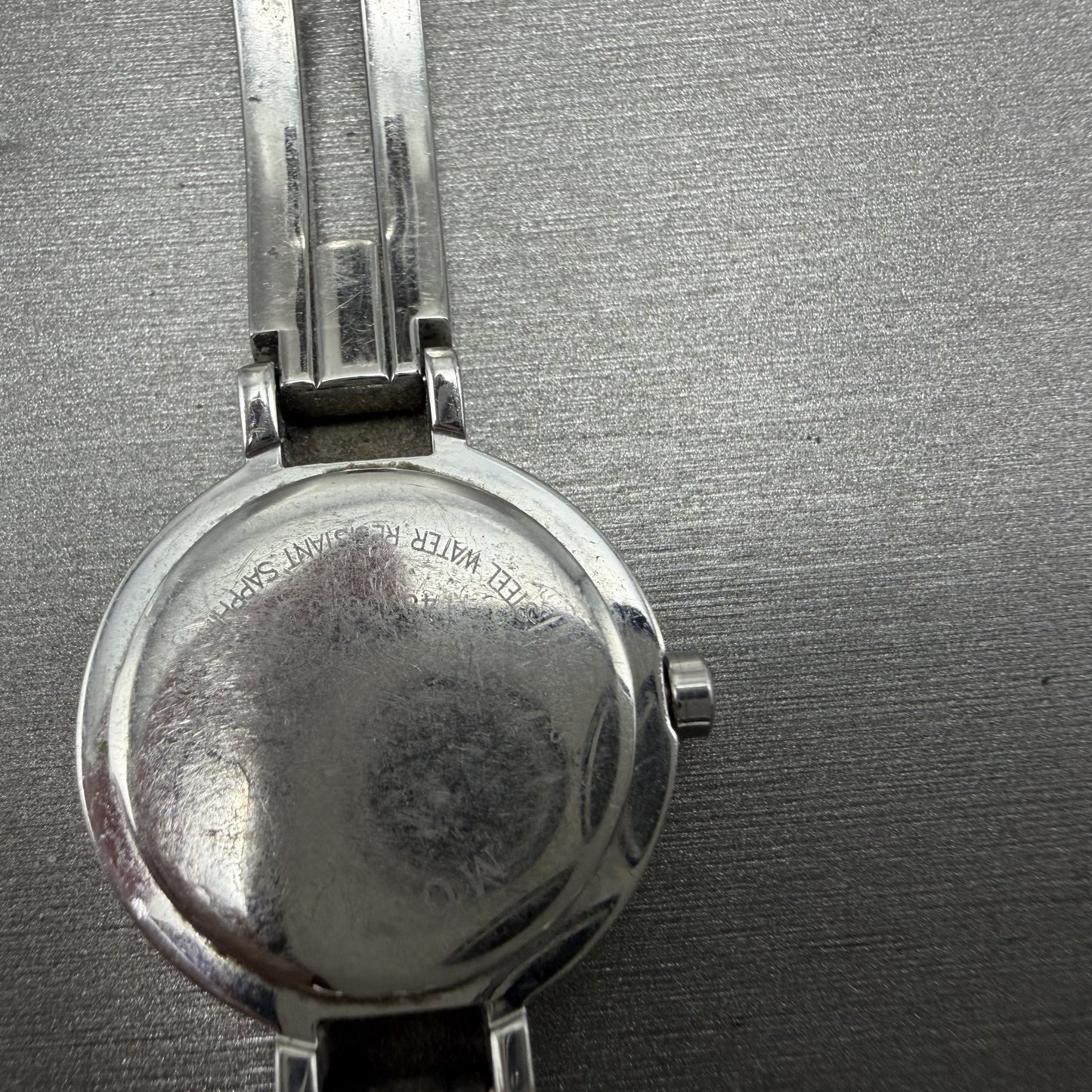 Movado Harmony Watch Women 23mm Black Dial Silver Tone 84.A1.809 READ!! New Batt10