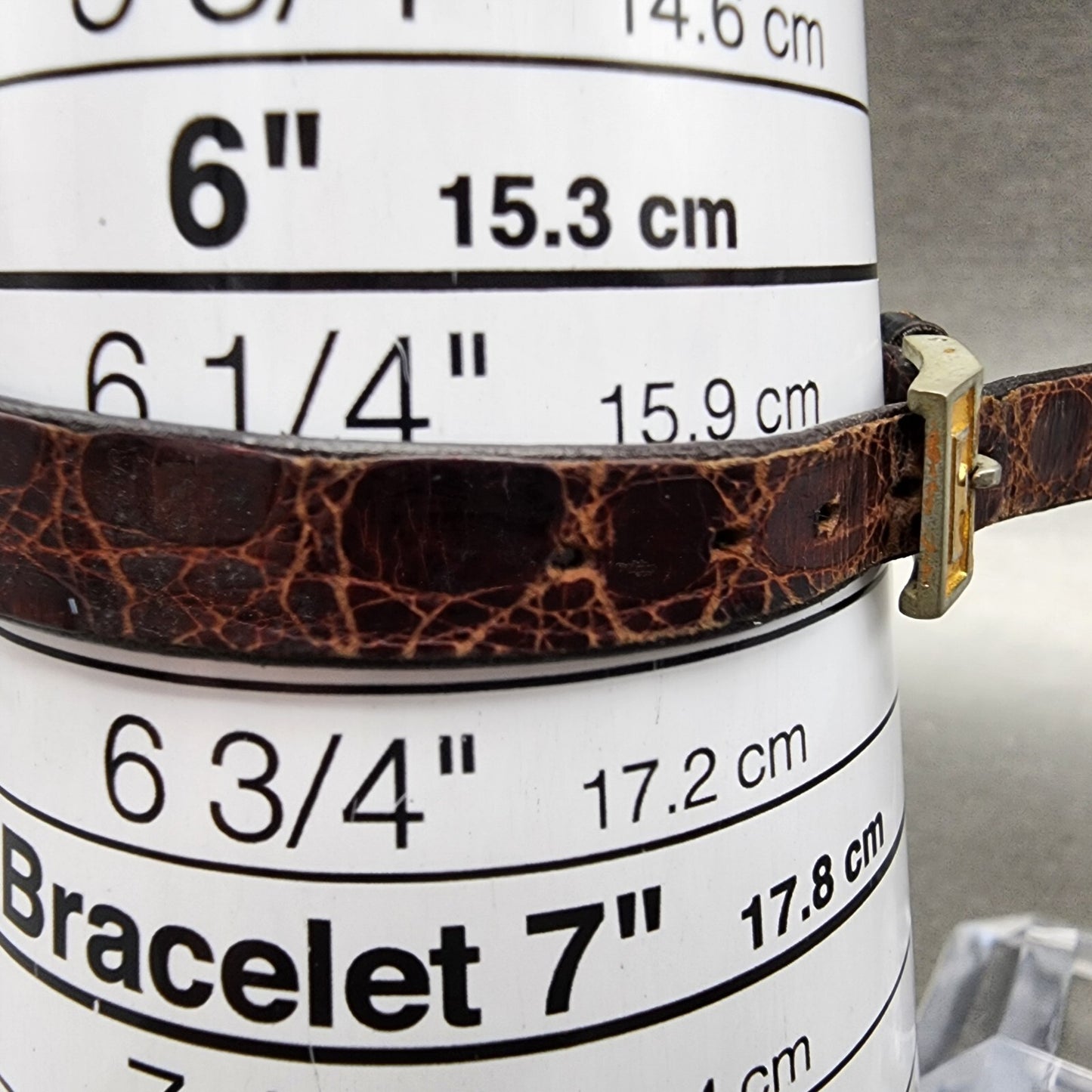 Technos Queen Extra Watch Women 23mm Tiger-eye Dial Gold Filled Manual Wind Runs