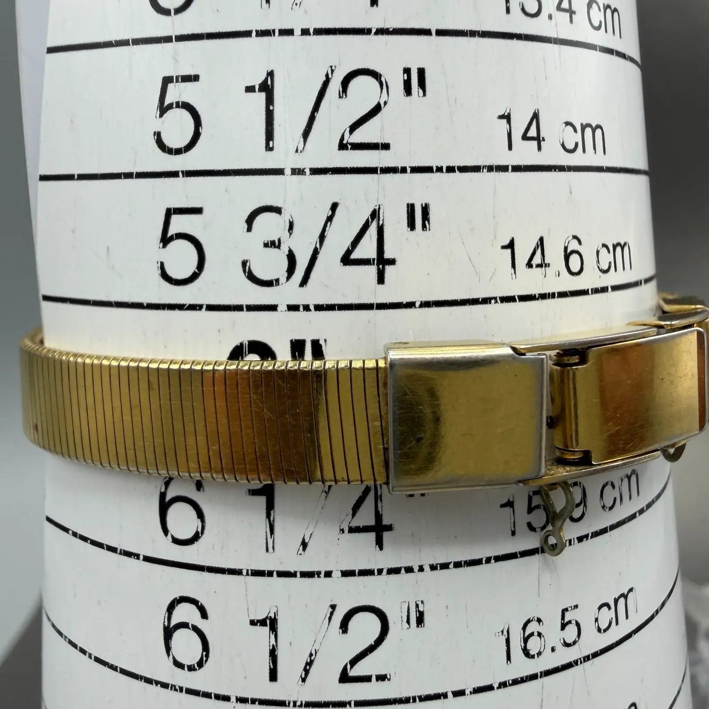 Seiko Watch Women 18mm Gold Dial Gold Tone Hexagon 2C20-5790 New Battery KL910