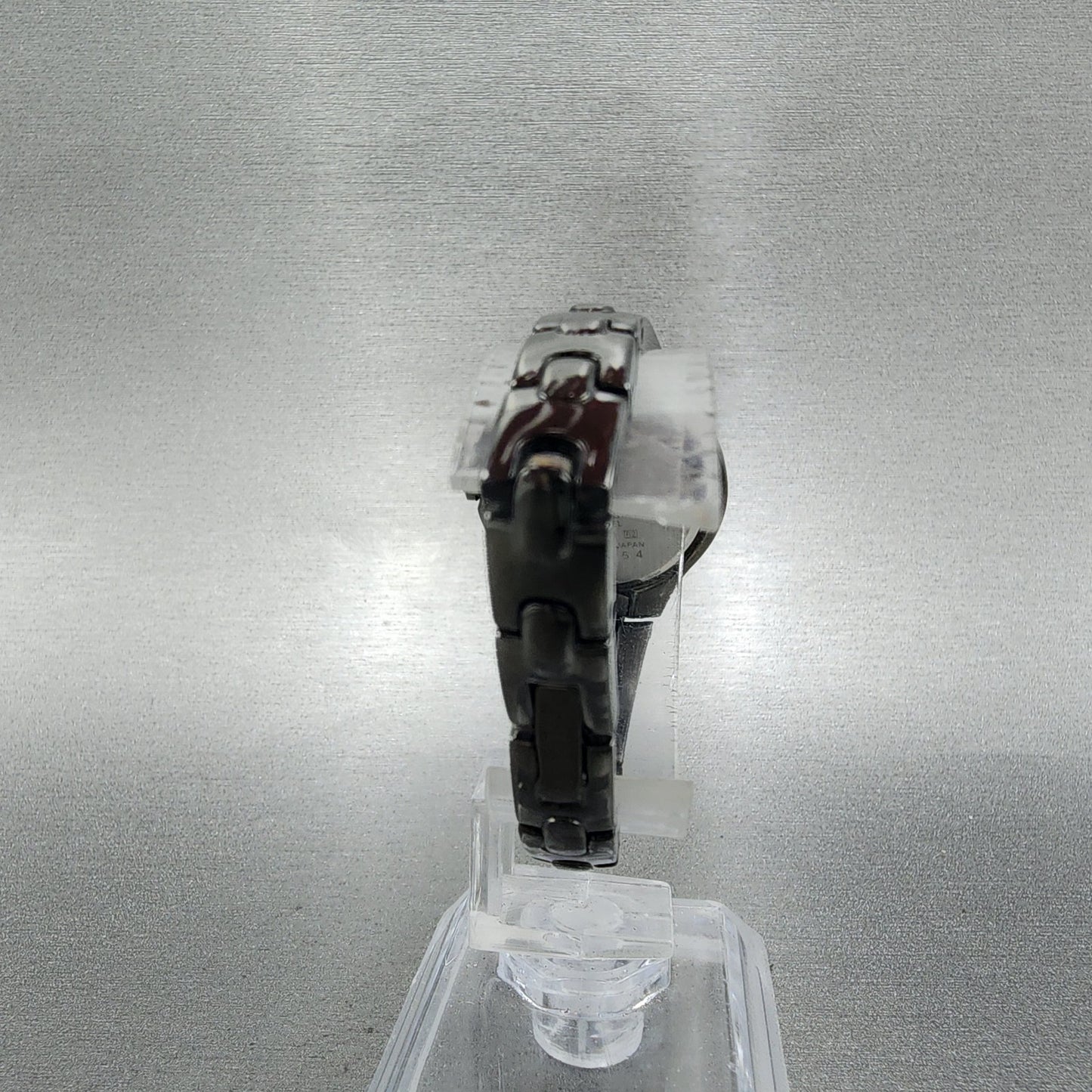 Seiko Watch Women 25mm Black Dial Black Tone Diamond 1n00-0rc0 New Battery