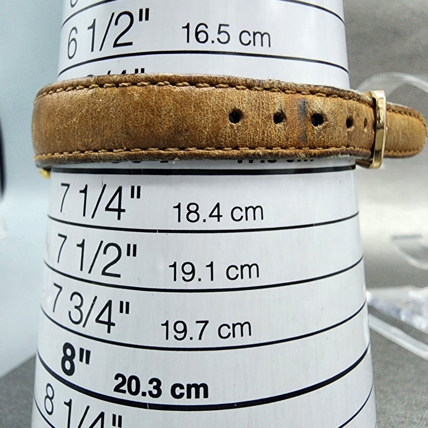Pulsar Watch Women 29mm Cream Dial Gold Tone Date Round V821-0350 New Battery