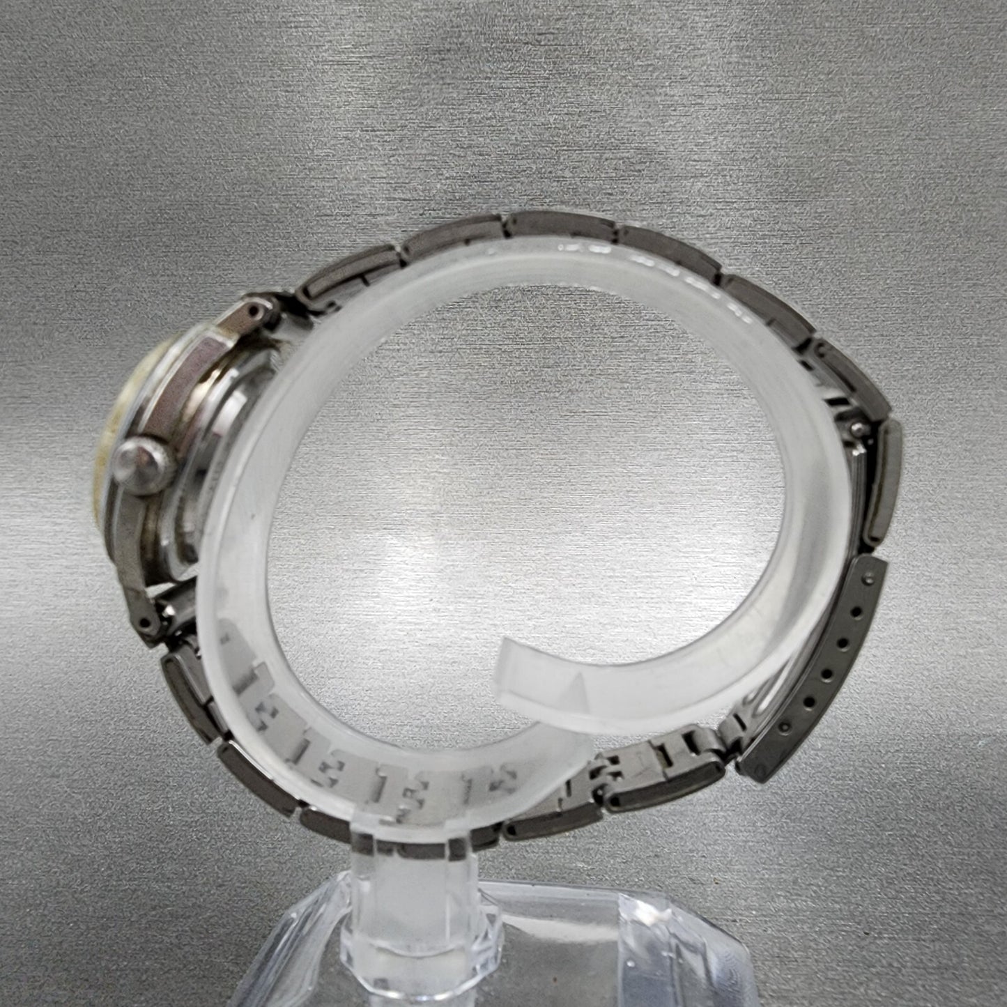 Seiko Chorus Watch Women 25mm Silver Dial Silver Tone Date Manual 2118-0260 Runs