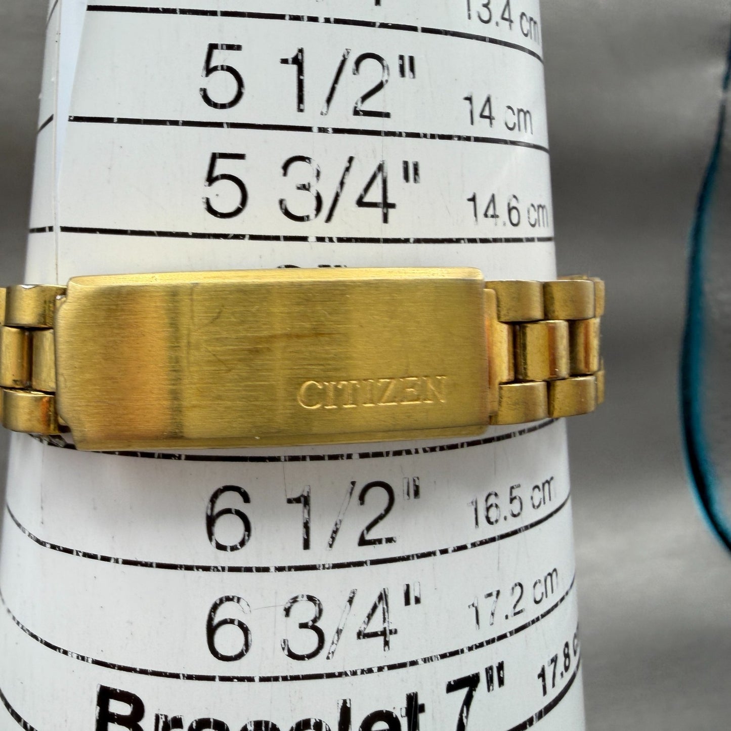 Citizen CQ Watch Women 24mm Champagne Dial Gold Tone Daydate 6000-K04051 NewBatt10