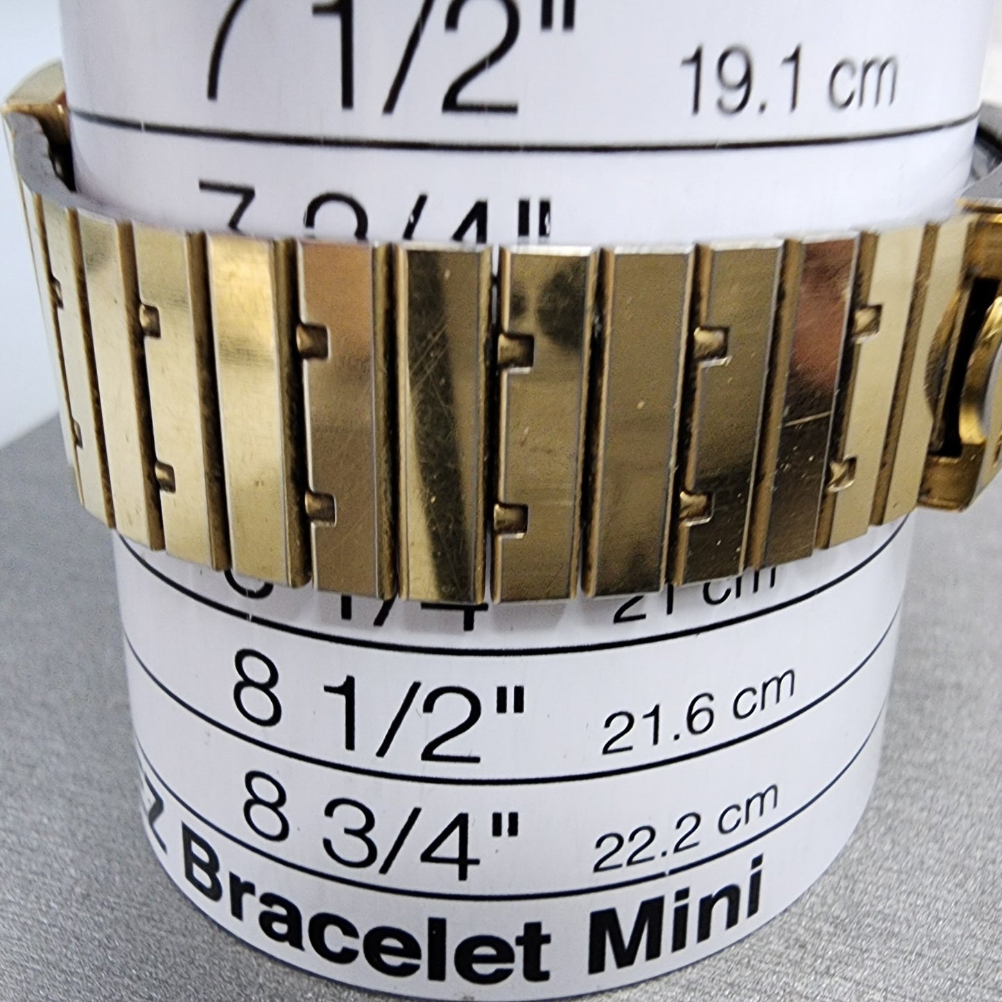 Seiko SQ Tank Watch Men 28mm Champagne Dial Gold Tone Daydate 5h23-5a00 New Batt