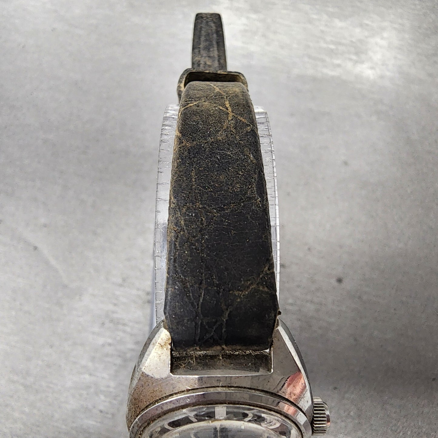 Seiko Matic Lady Watch Women 23mm Black Dial Silver Tone Automatic 2517-0210