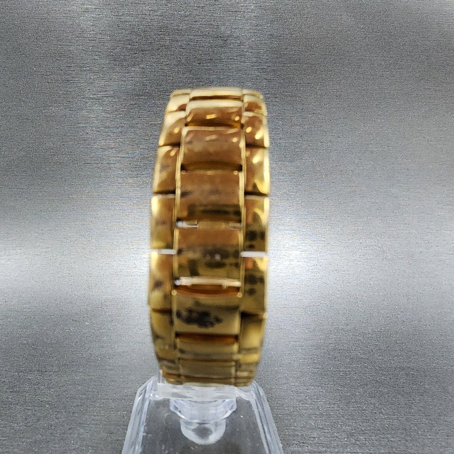 Raymond Weil Watch Women 27mm MOP Dial Gold Plated Date Round 5392 New Battery