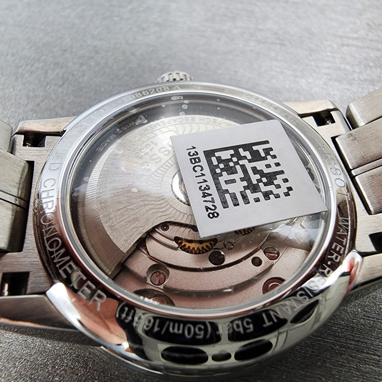 Tissot T-Classic Powermatic 80 Watch Women 30mm MOP Dial Stainless Steel Diamond