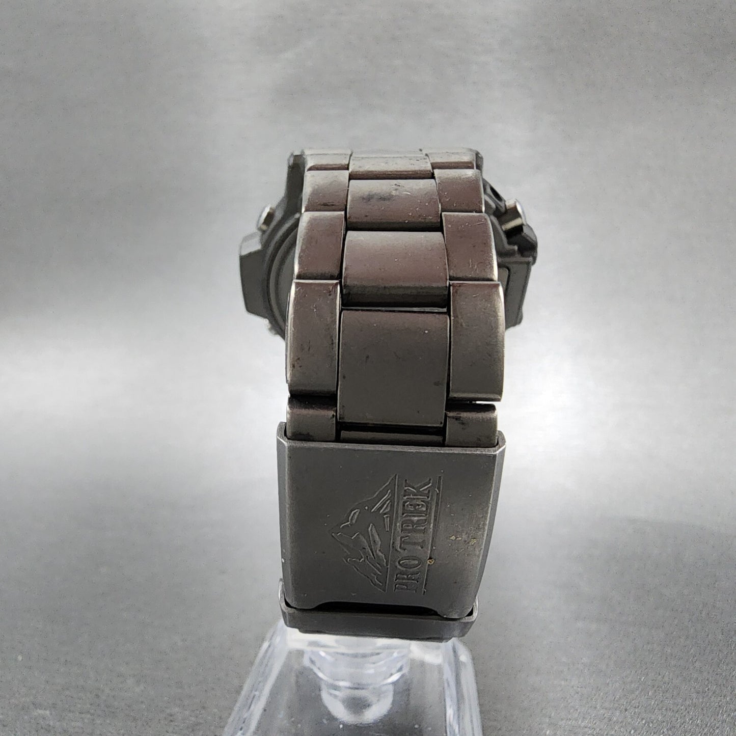 Casio Pro Trek PRT-111 Watch Men 47mm Digital Titanium Thermometer New Battery