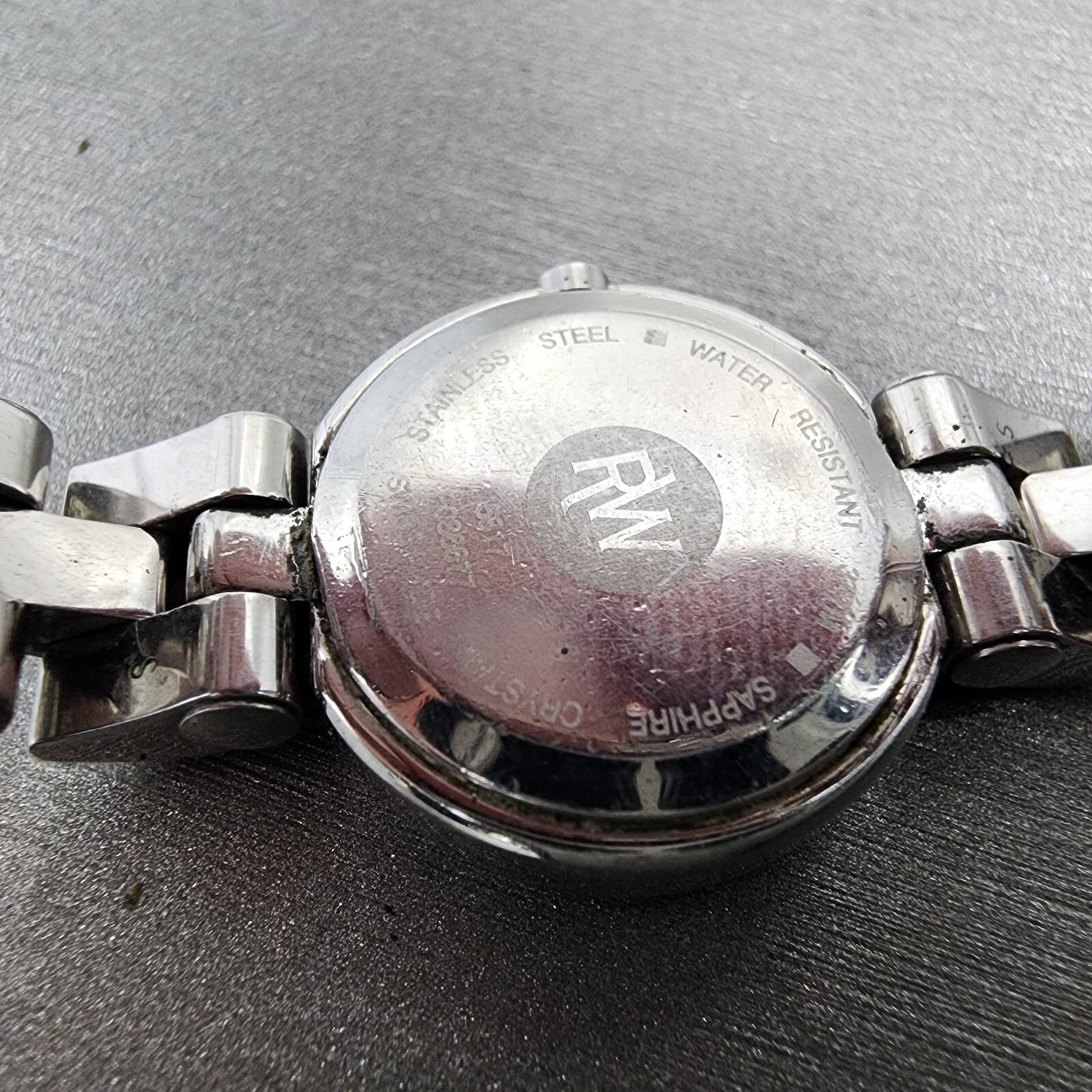 Raymond Weil Watch Women 21mm White Dial Silver Tone Round 5817 New Battery