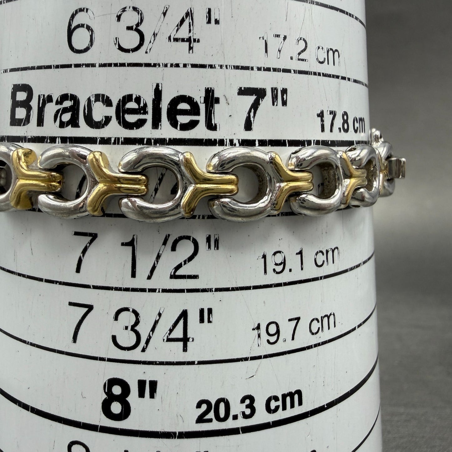 Seiko Watch Women 17mm Champagne Dial Two Tone Oval 2P21-5D00 New Battery VTG10