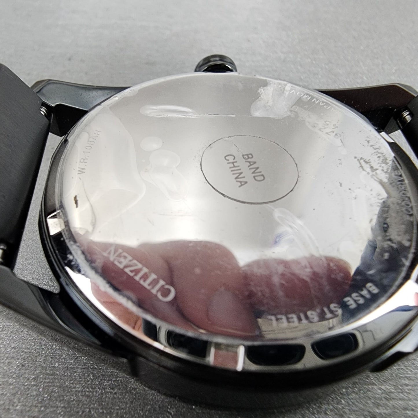 Citizen Eco-Drove CTO Watch Men 43mm Black Dial Black Tone Daydate RoundRuns