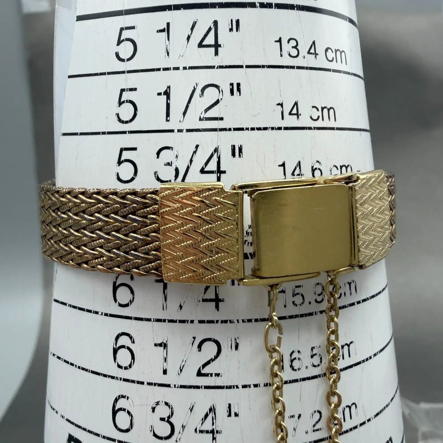 Seiko Watch Women 21mm Champagne Dial Gold Tone Rectangle 1400-5900 New Battery10