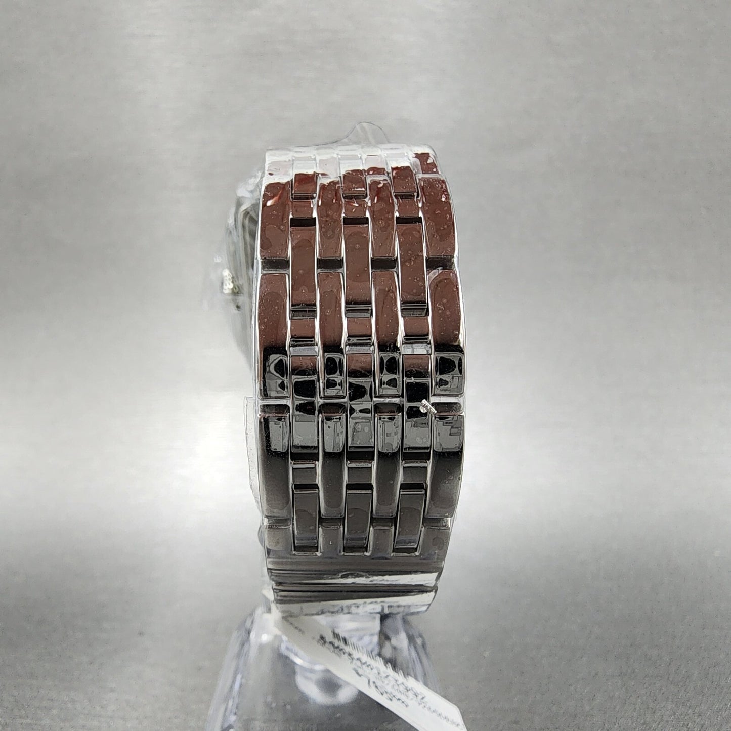 Gevril GV2 Bari Tank Watch Women 31mm MOP Dial Steel Diamond bezel Small Seconds