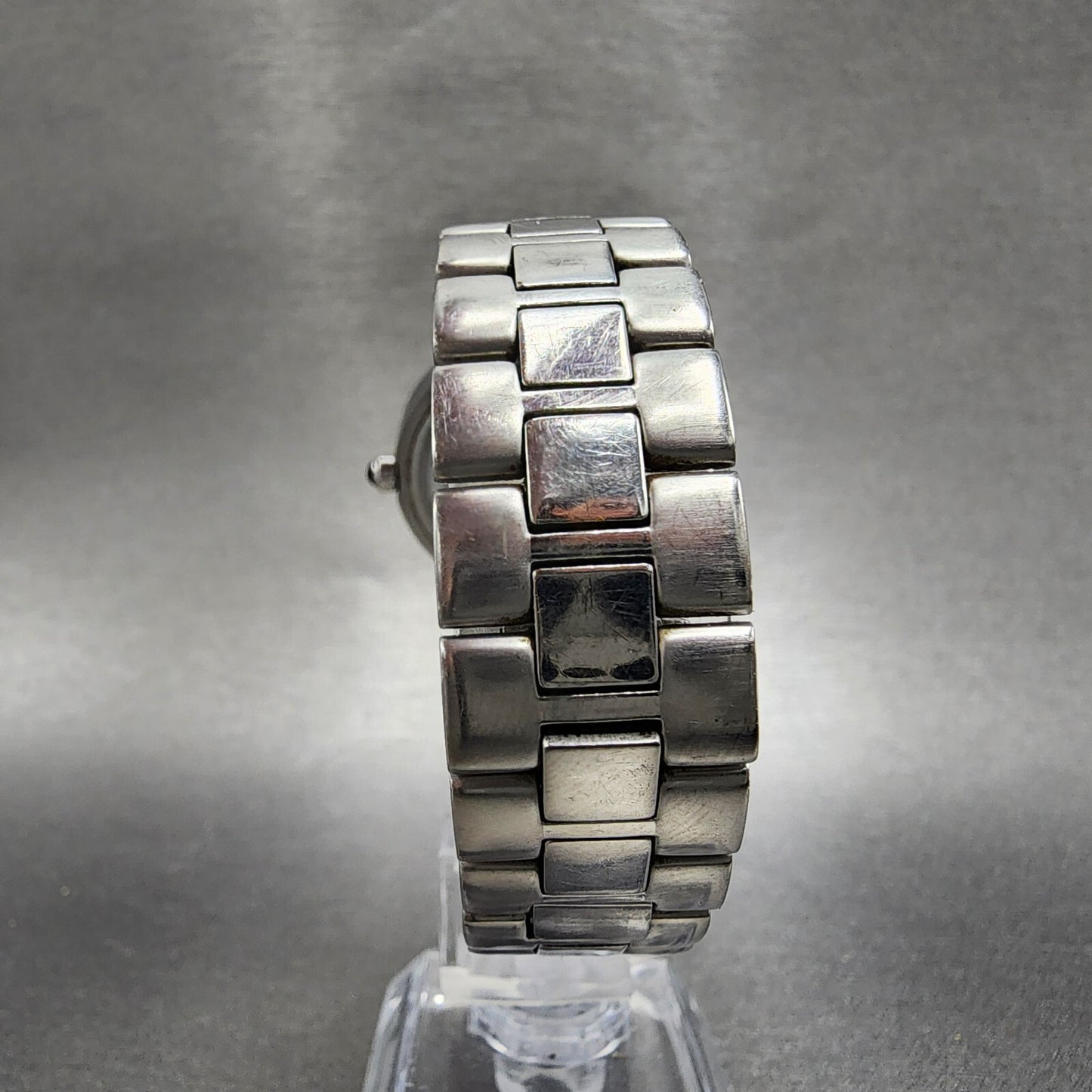Givenchy Kelidone Watch Women 32mm Black Dial Steel Date Round New Battery