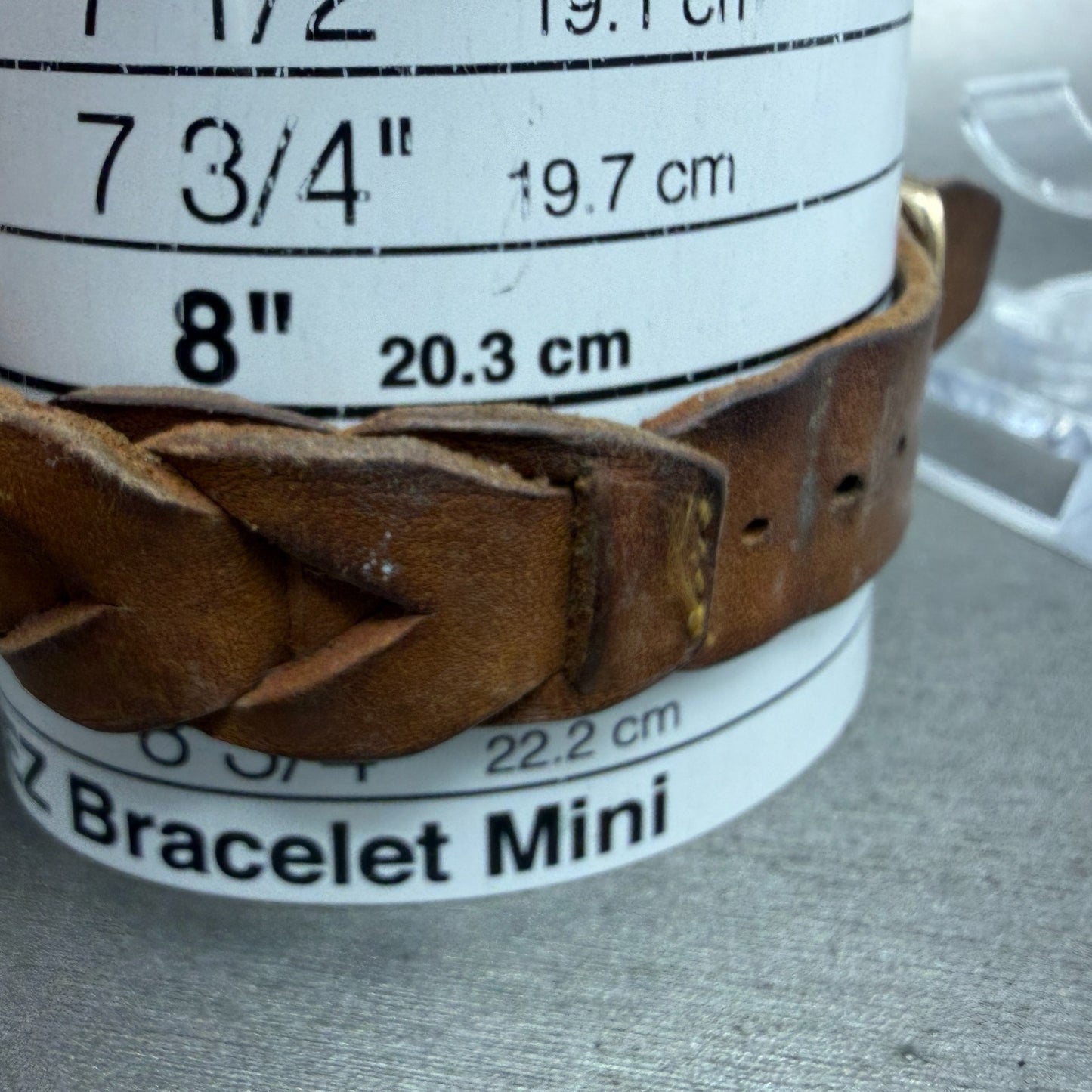 Timex Indiglo Watch Men 38mm Cream Dial Brown Tone Round New Battery VTG10