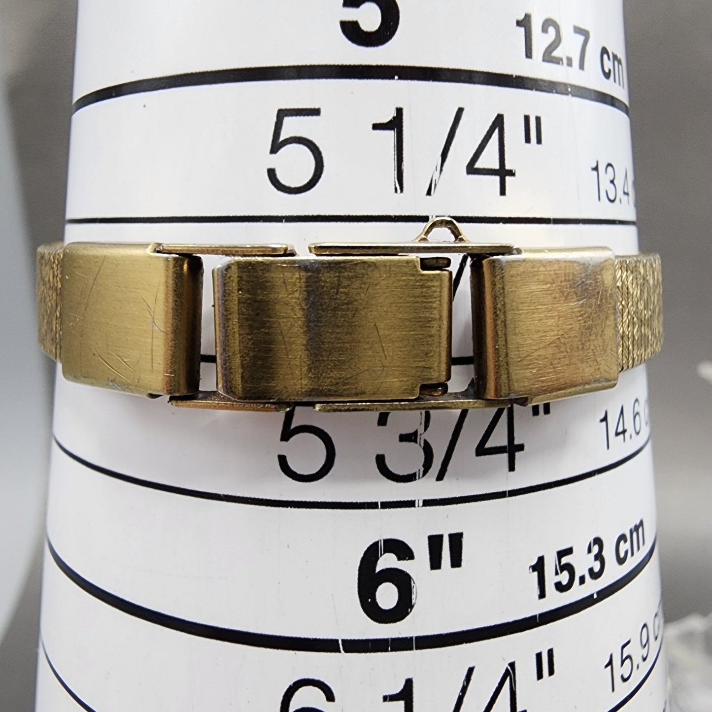Seiko Watch Women 17mm Gold Dial Gold Tone Hexagon 4N015029 New Battery10