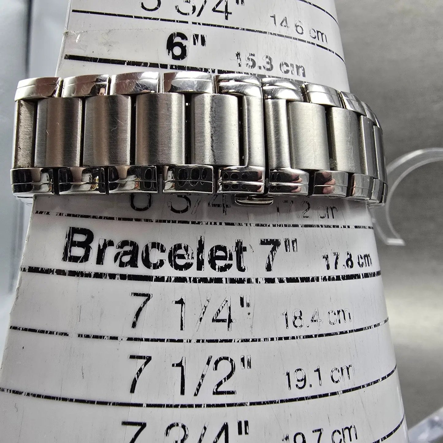Concord Carlton Watch Women 23mm White Dial Steel Rectangle New Battery10