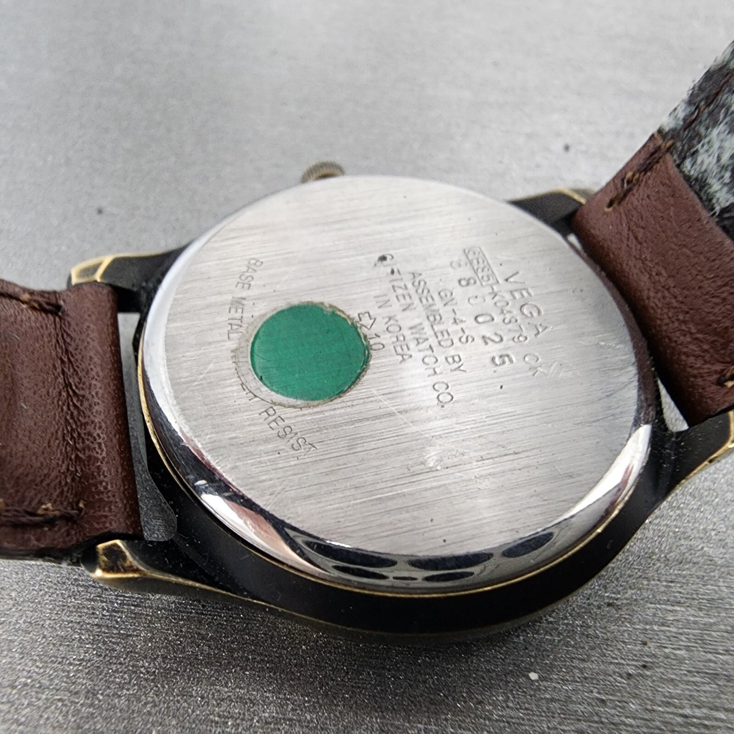 VEGA Junction Watch Men 32mm Champagne Dial Bronze Tone 6B85-K04379 PARTS