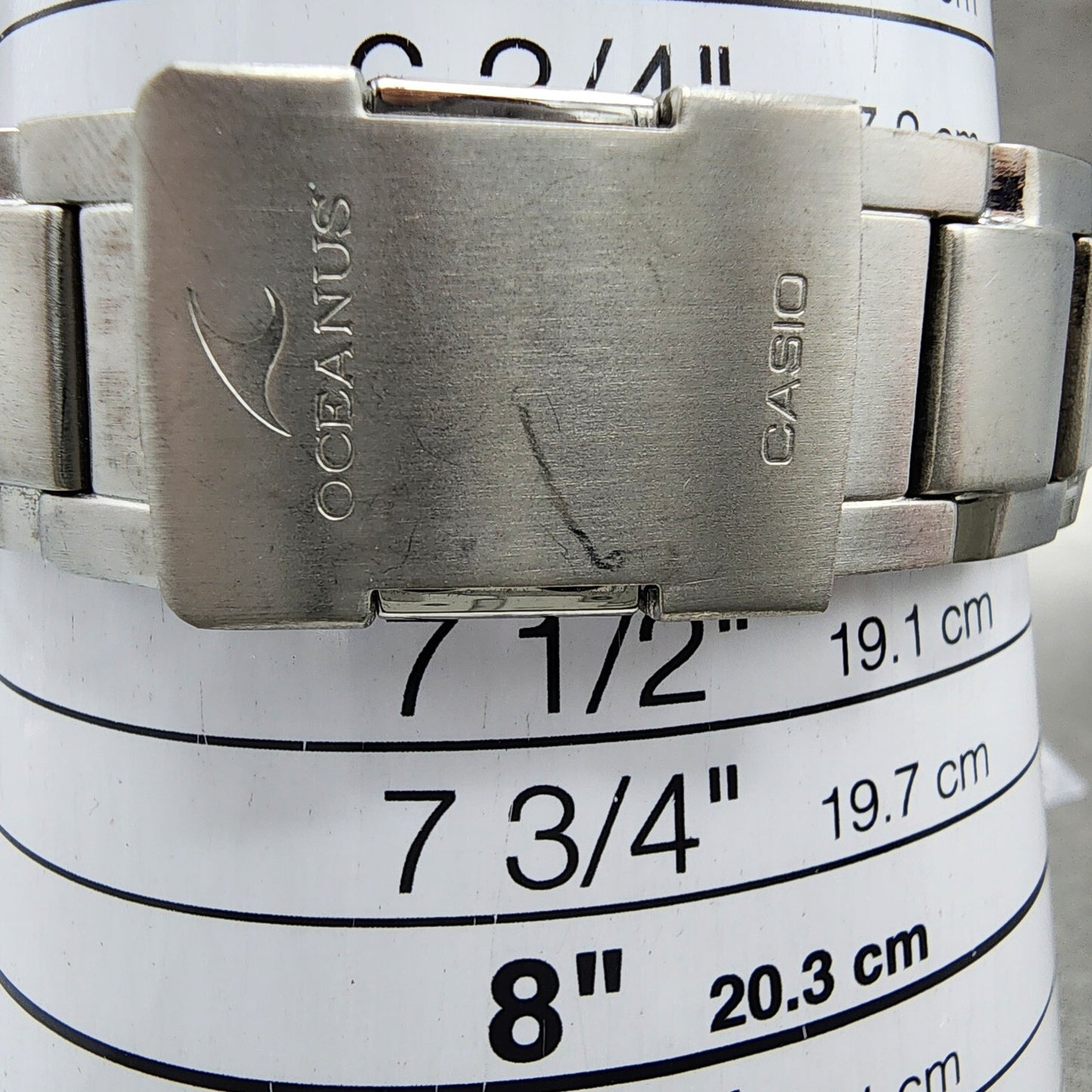 Casio Wave Ceptor WVA-410TJ Watch Men 43mm Analog Digital Titanium Alarm Works
