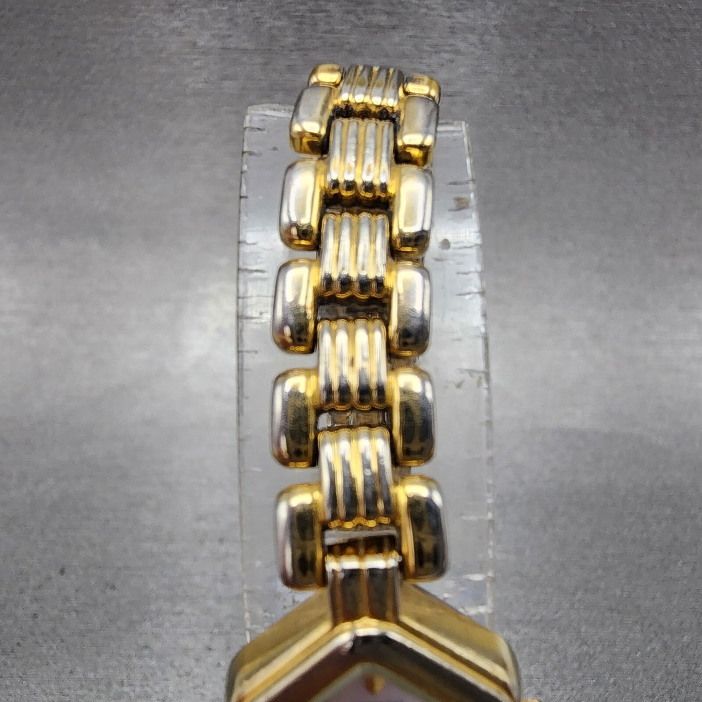 Citizen Watch Women 17mm MOP Dial Two Tone Hexagon 3220-s24442 New Battery