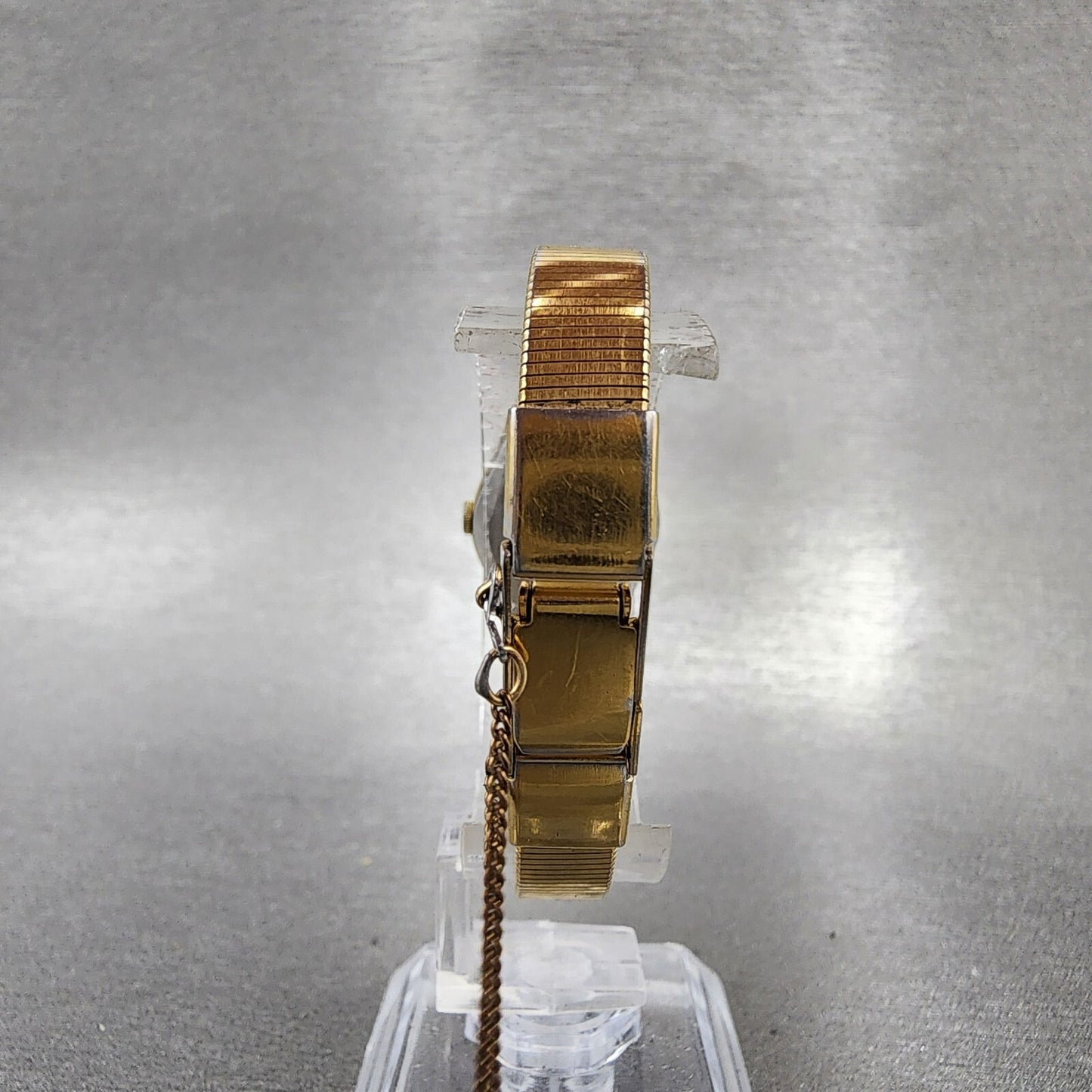 Seiko Watch Women 19mm White Dial Gold Tone 1400-0429 New Battery