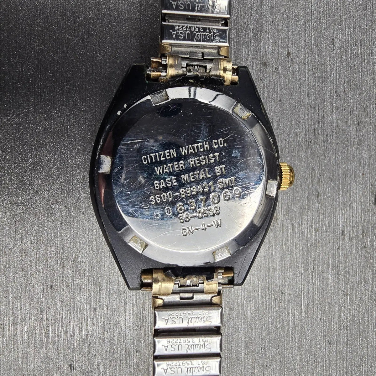 Citizen CQ Watch Women 26mm Black Dial Black Tone Daydate 3600-899431 New Batt10
