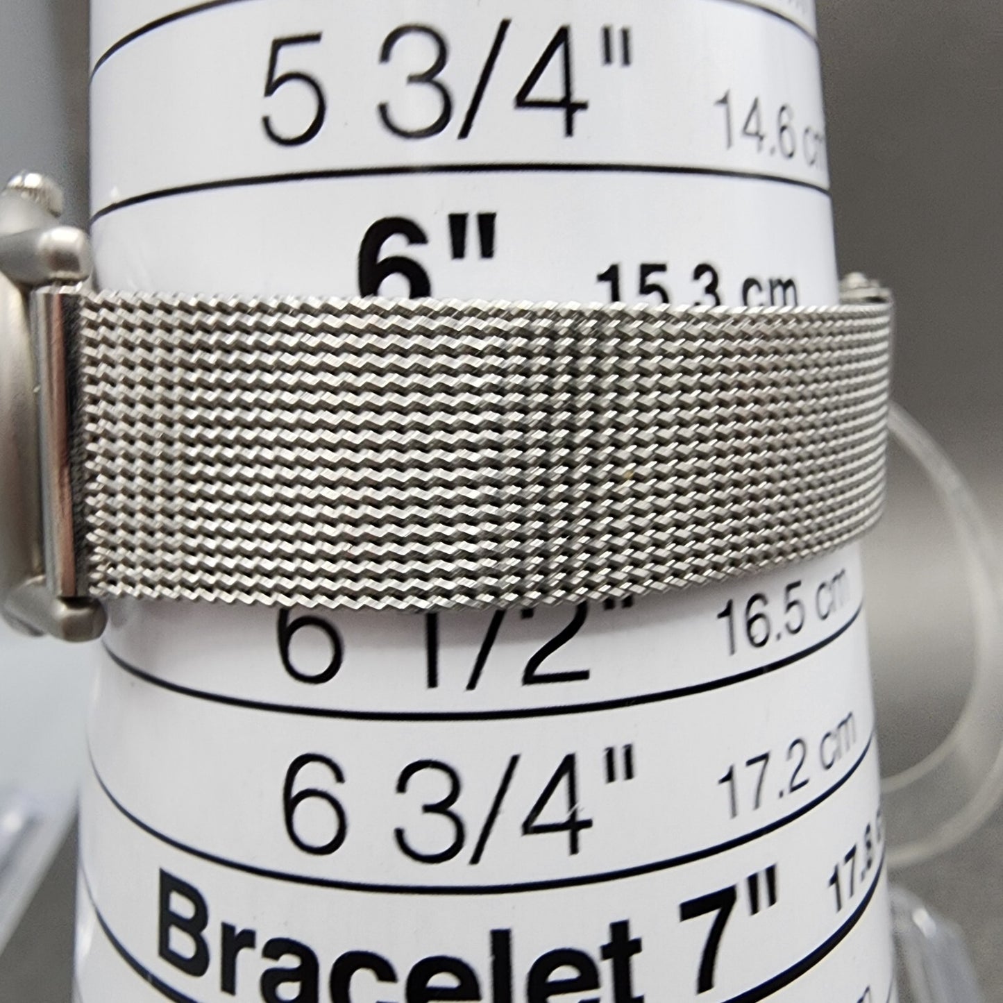 Skagen Watch Women 25mm Silver Dial Steel Round Mesh Band 4SSS New Battery