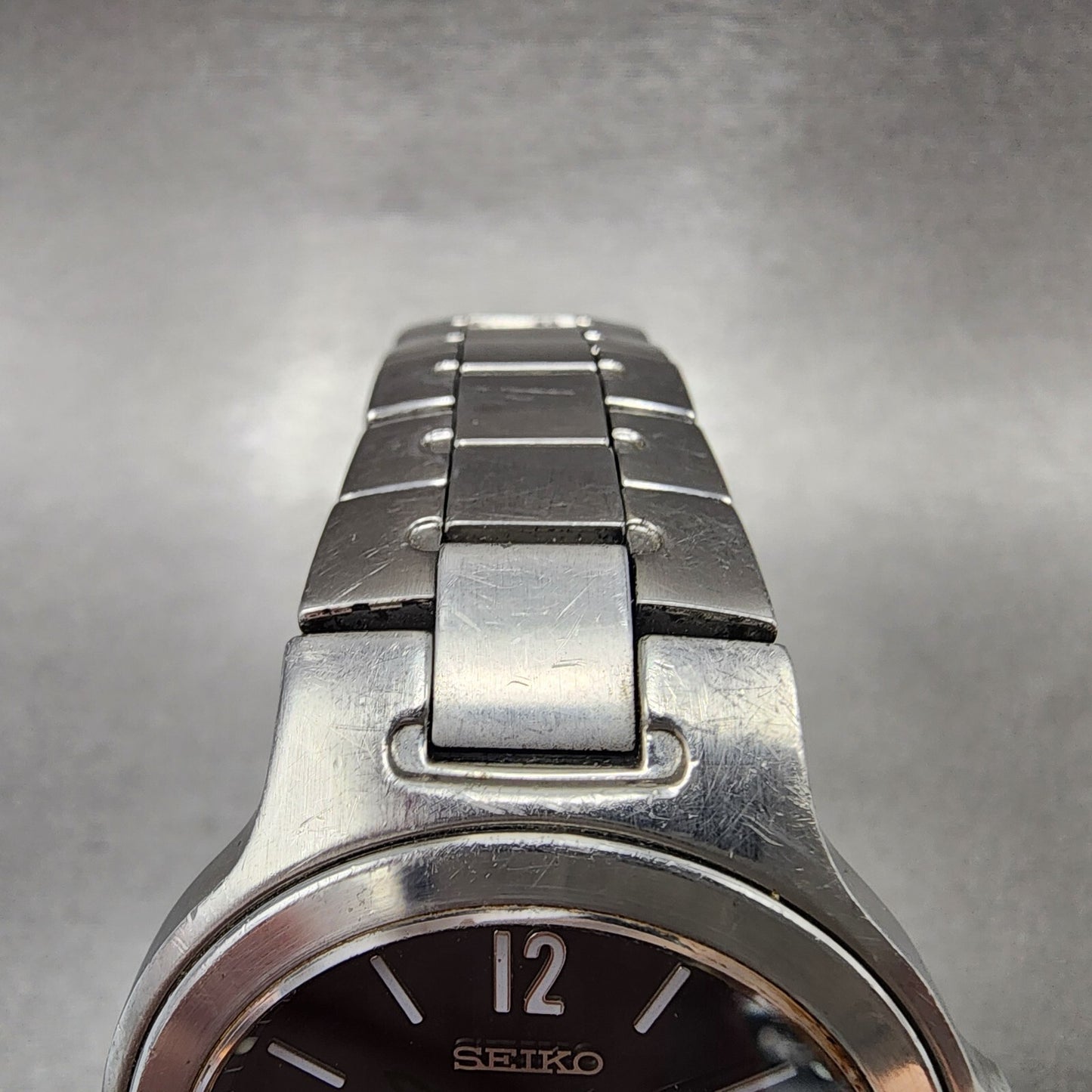 Seiko Presage Perpetual Calendar Watch Men 37mm Black Dial Steel Date New Batt