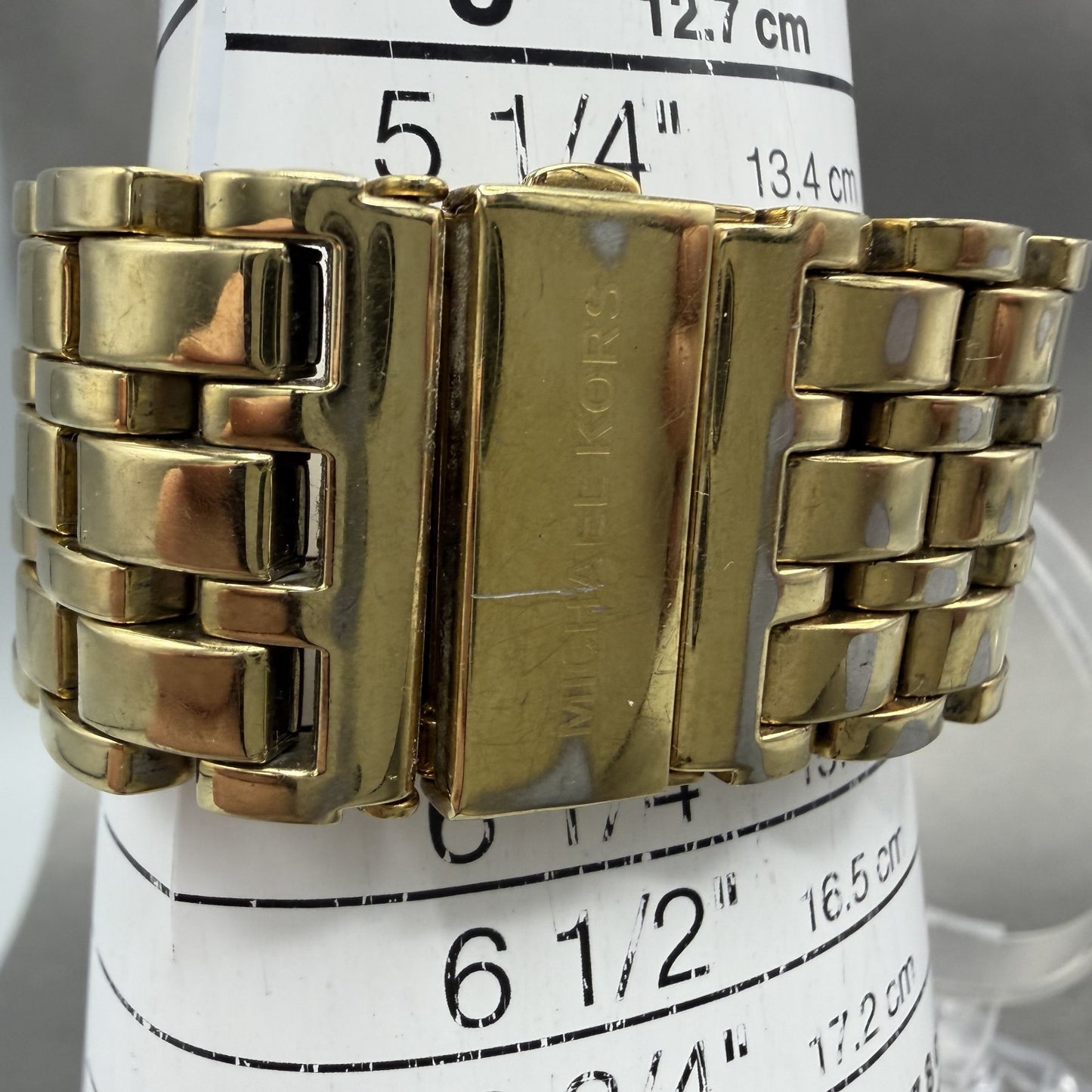 Michael Kors Watch Women 25mm Champagne Dial Gold Tone MK-3102 New Batt10