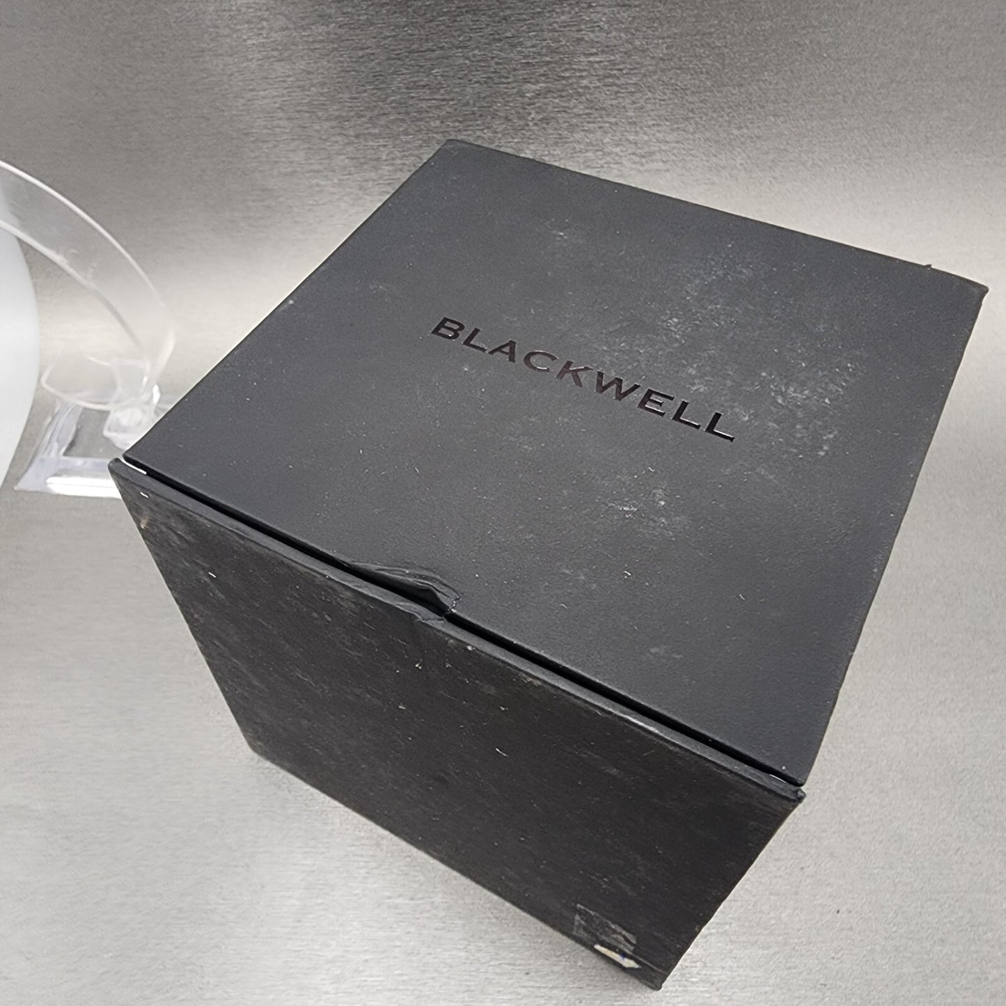 Blackwell Hudson yard Watch Men 44mm Gray Dial Steel Date Round New Battery