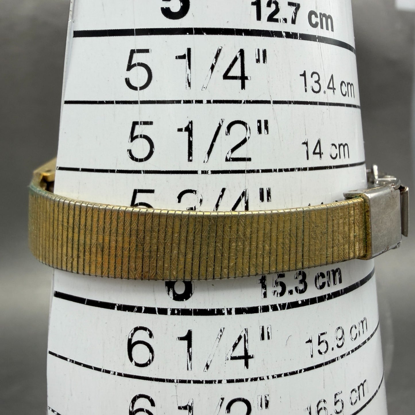 Citizen CQ Watch Women 16mm Champagne Dial Gold Tone Oval 4-833023 New Battery10