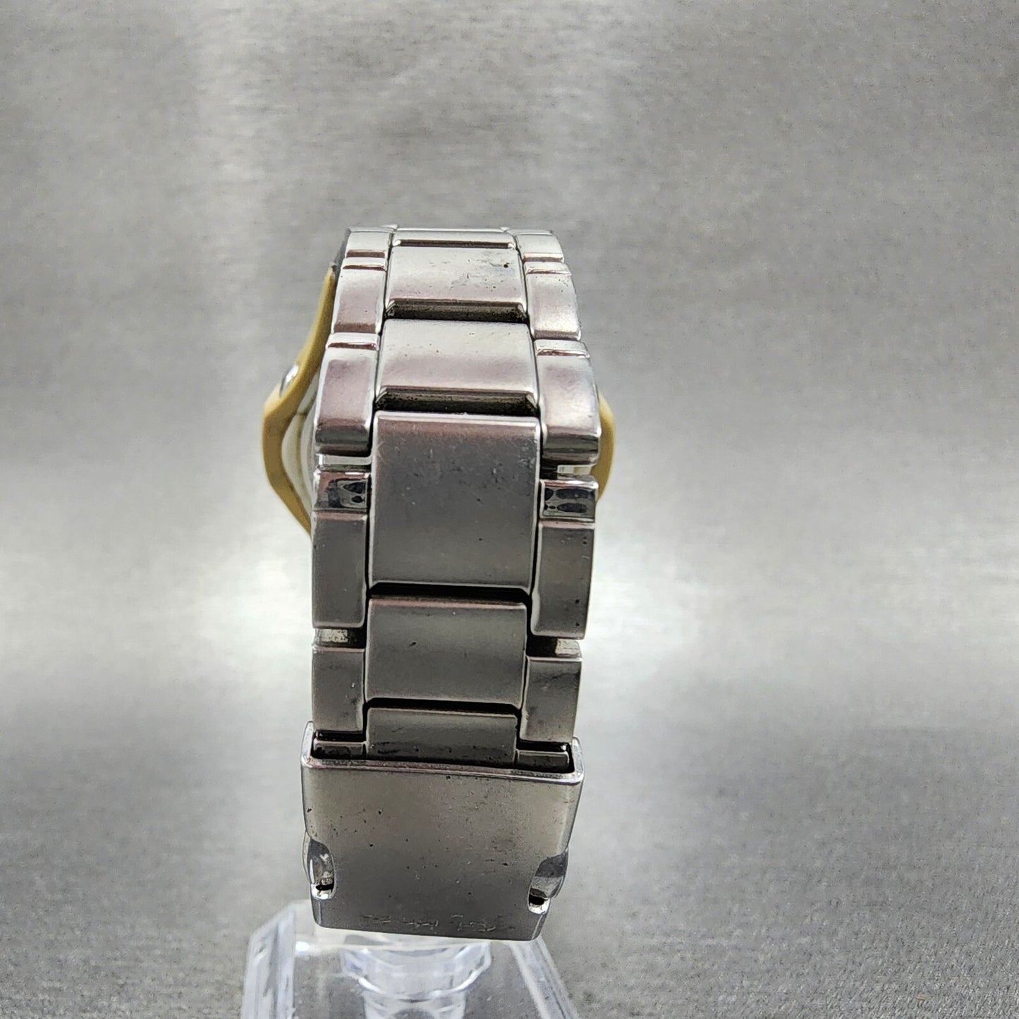 Casio Baby-G MSG-900D Watch Women 42mm Digital Silver Tone Alarm Chrono Solar