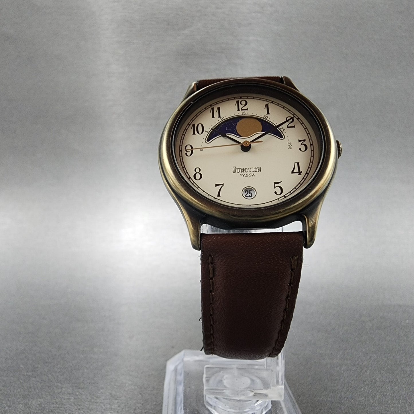 VEGA Junction Watch Men 32mm Champagne Dial Bronze Tone 6B85-K04379 PARTS